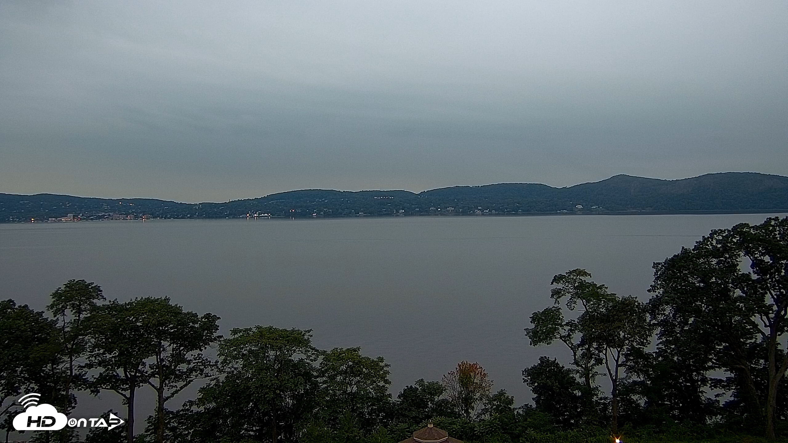 Snapshot of Hudson River Live Webcam taken Aug 31, 2026, 7:31pm EDT