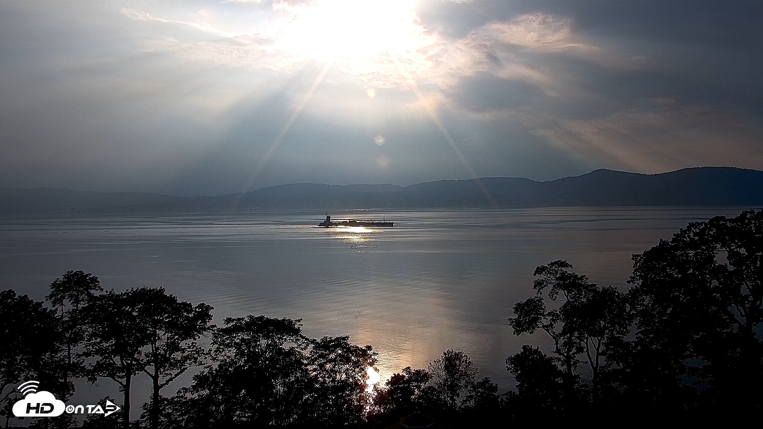 Snapshot of Hudson River Live Webcam taken Sep 1, 2026, 5:59pm EDT