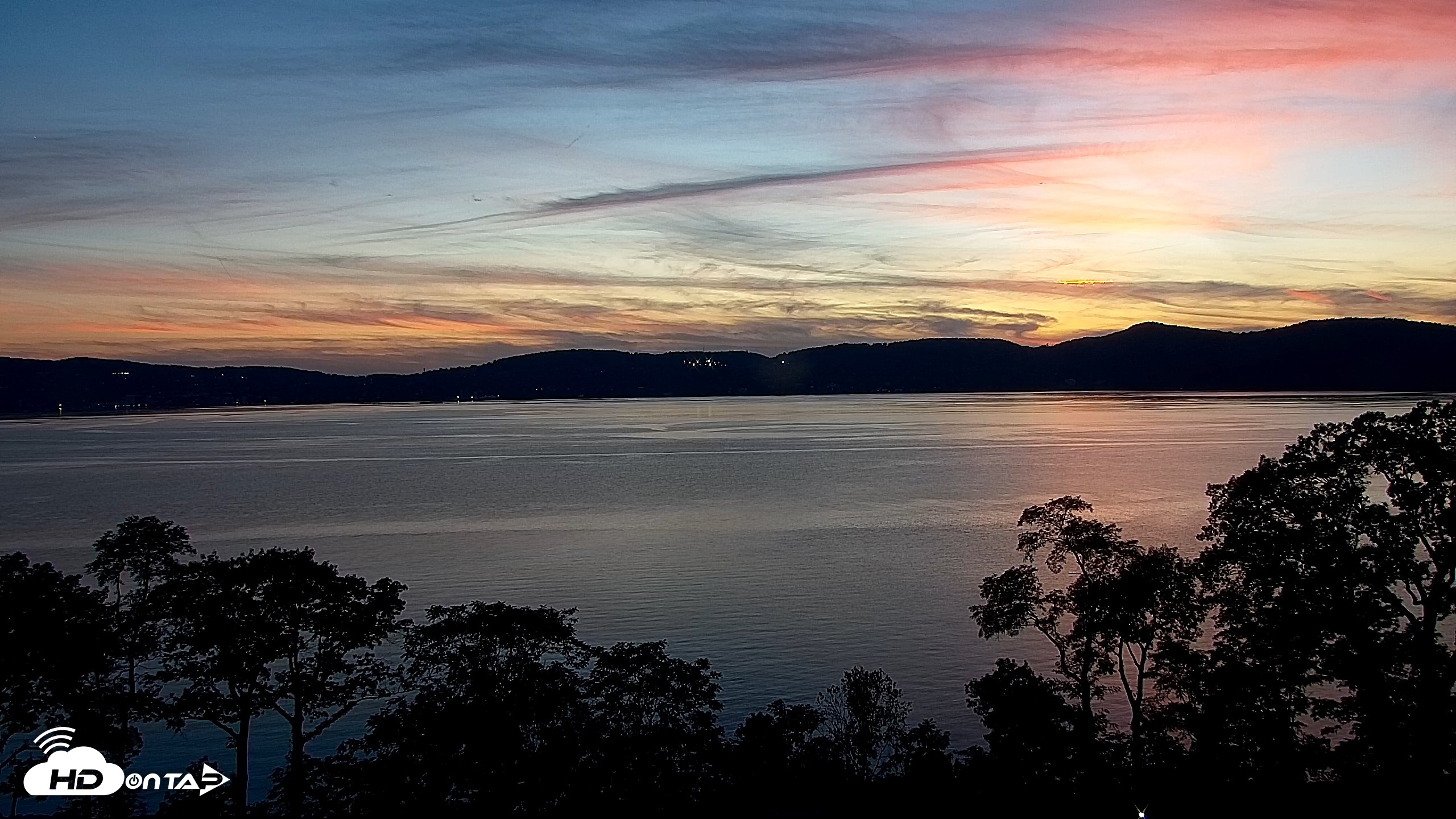 Snapshot of Hudson River Live Webcam taken Sep 8, 2026, 7:30pm EDT