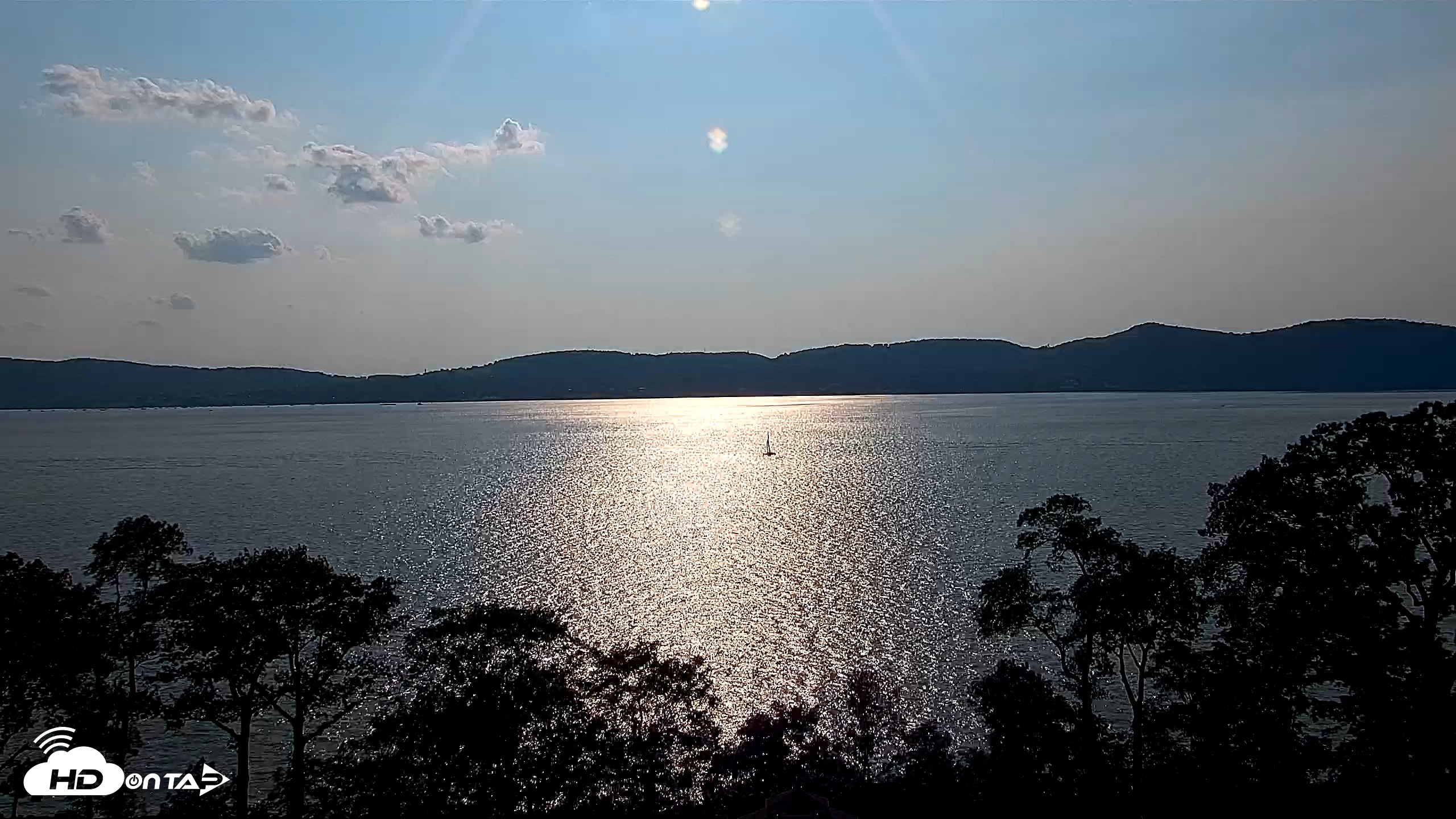 Snapshot of Hudson River Live Webcam taken Aug 9, 2026, 5:24pm EDT