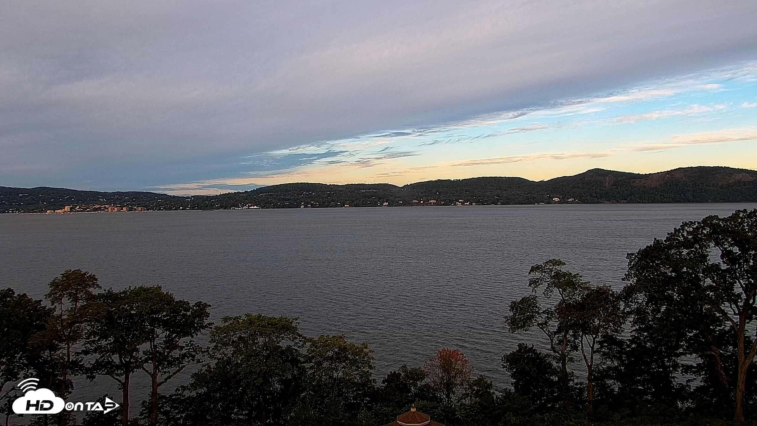 Snapshot of Hudson River Live Webcam taken Sep 23, 2026, 7:22am EDT