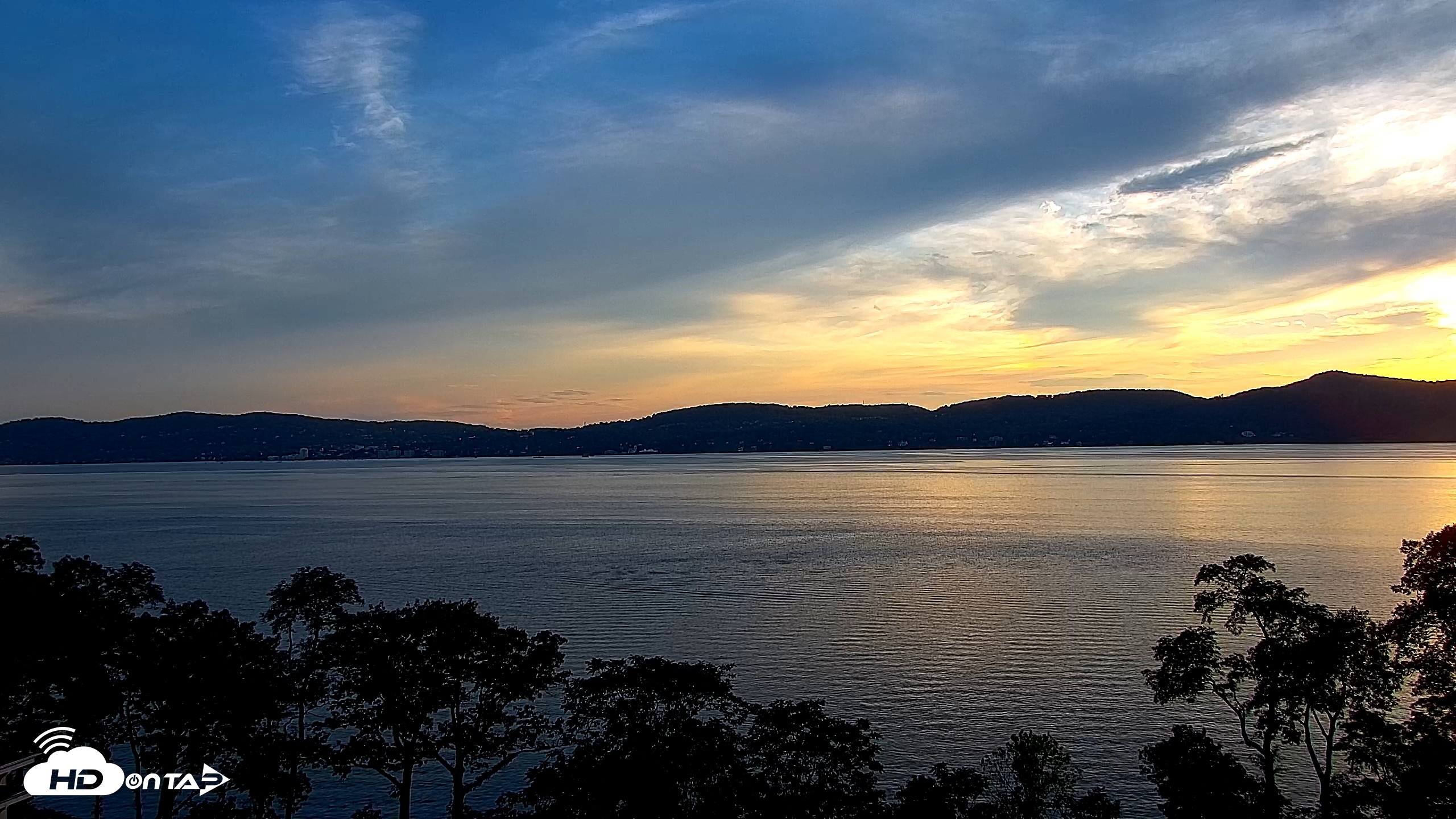 Snapshot of Hudson River Live Webcam taken Jul 10, 2026, 8:02pm EDT
