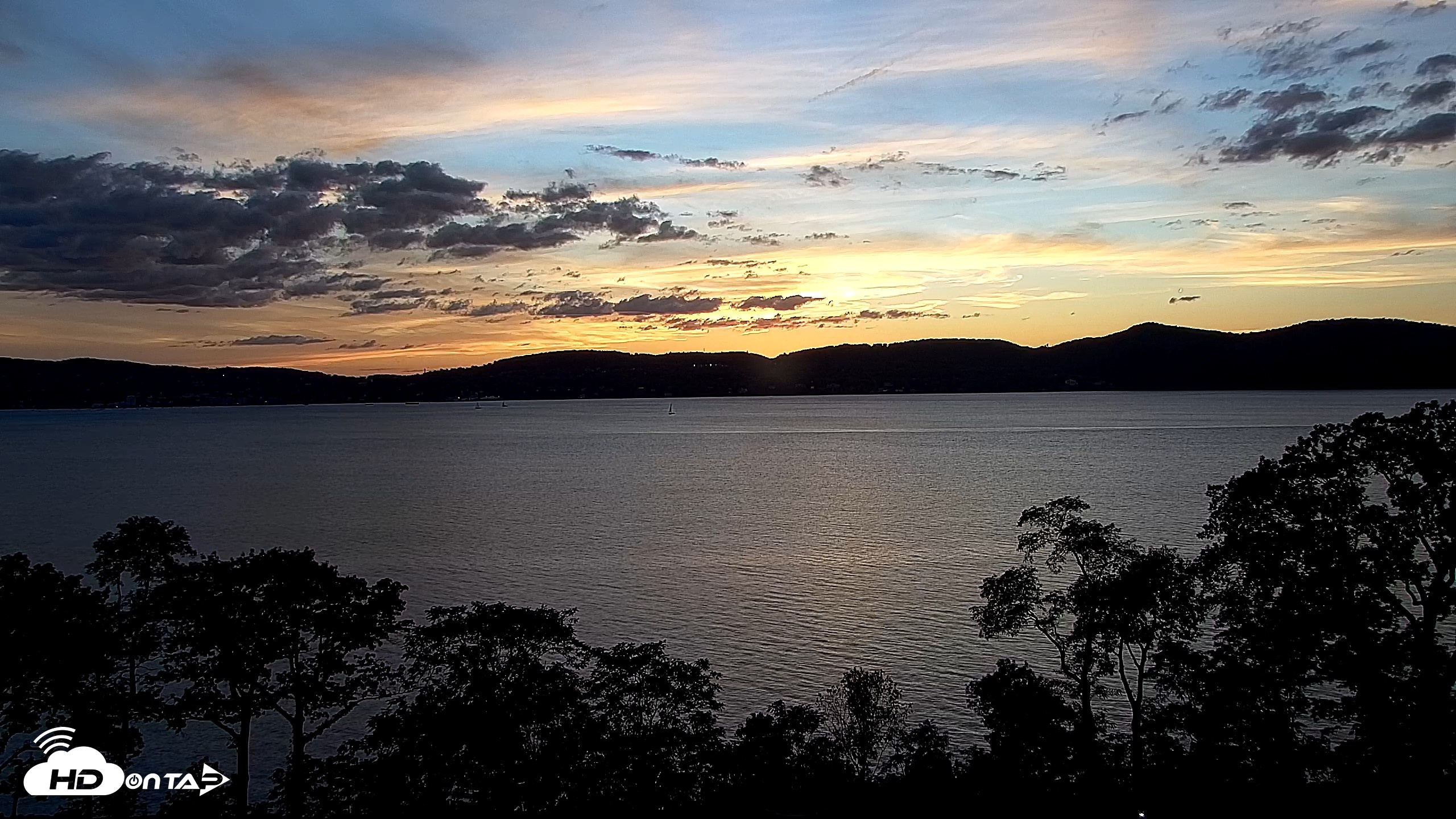 Snapshot of Hudson River Live Webcam taken Sep 23, 2026, 6:53pm EDT