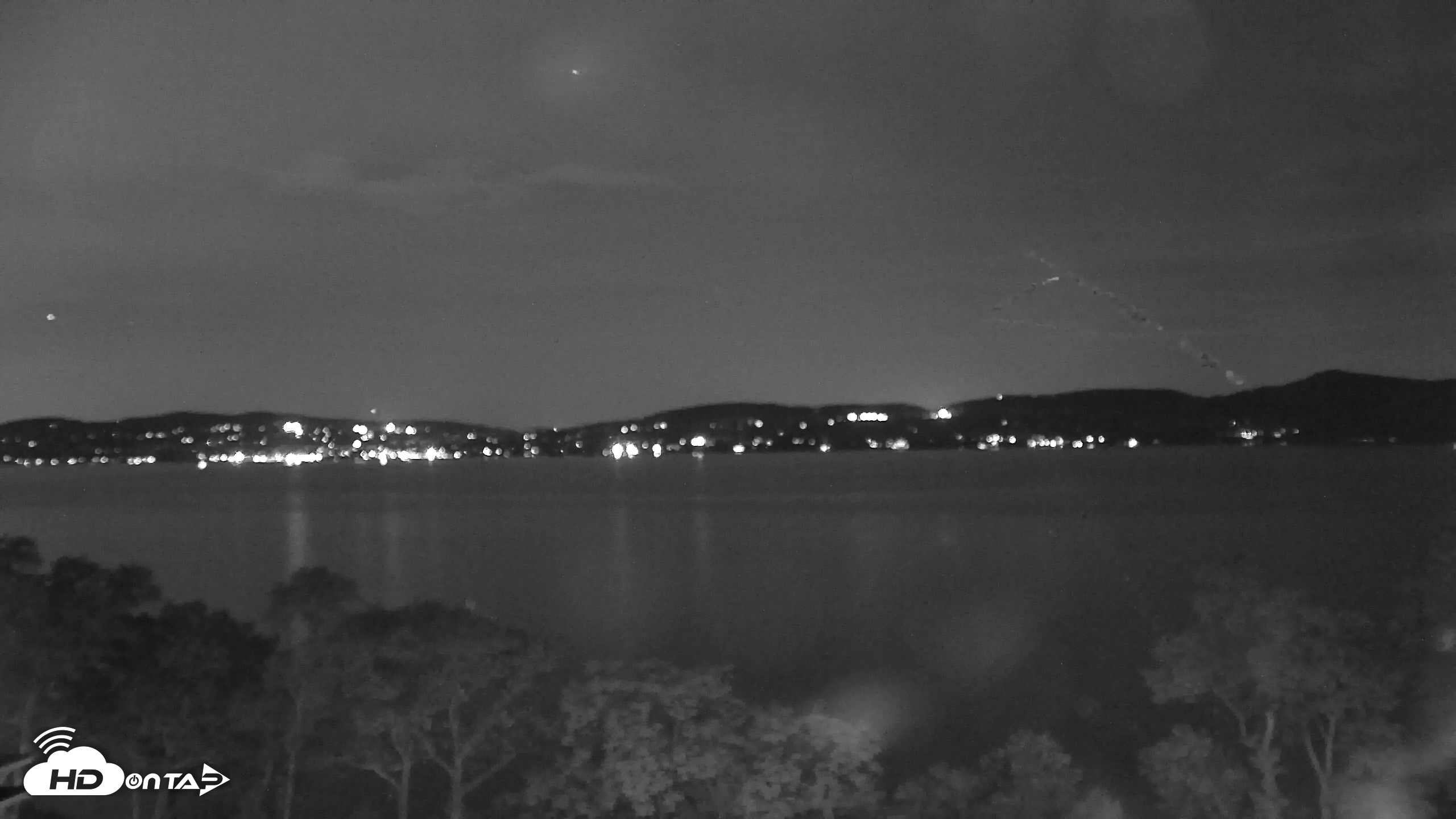 Snapshot of Hudson River Live Webcam taken Jul 3, 2026, 9:54pm EDT
