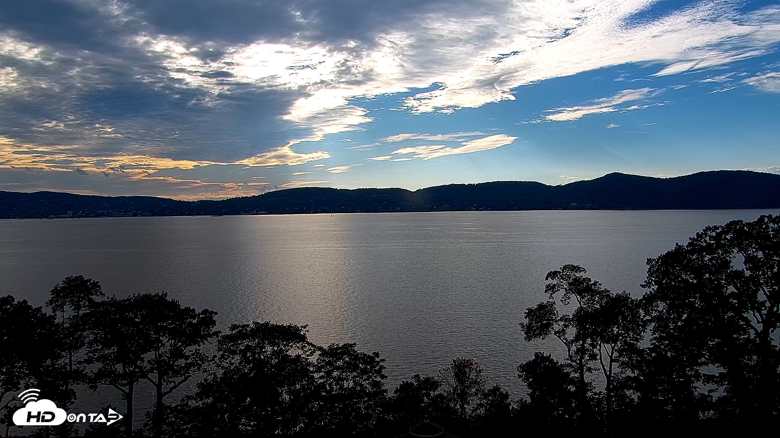 Snapshot of Hudson River Live Webcam taken Sep 10, 2026, 5:29pm EDT