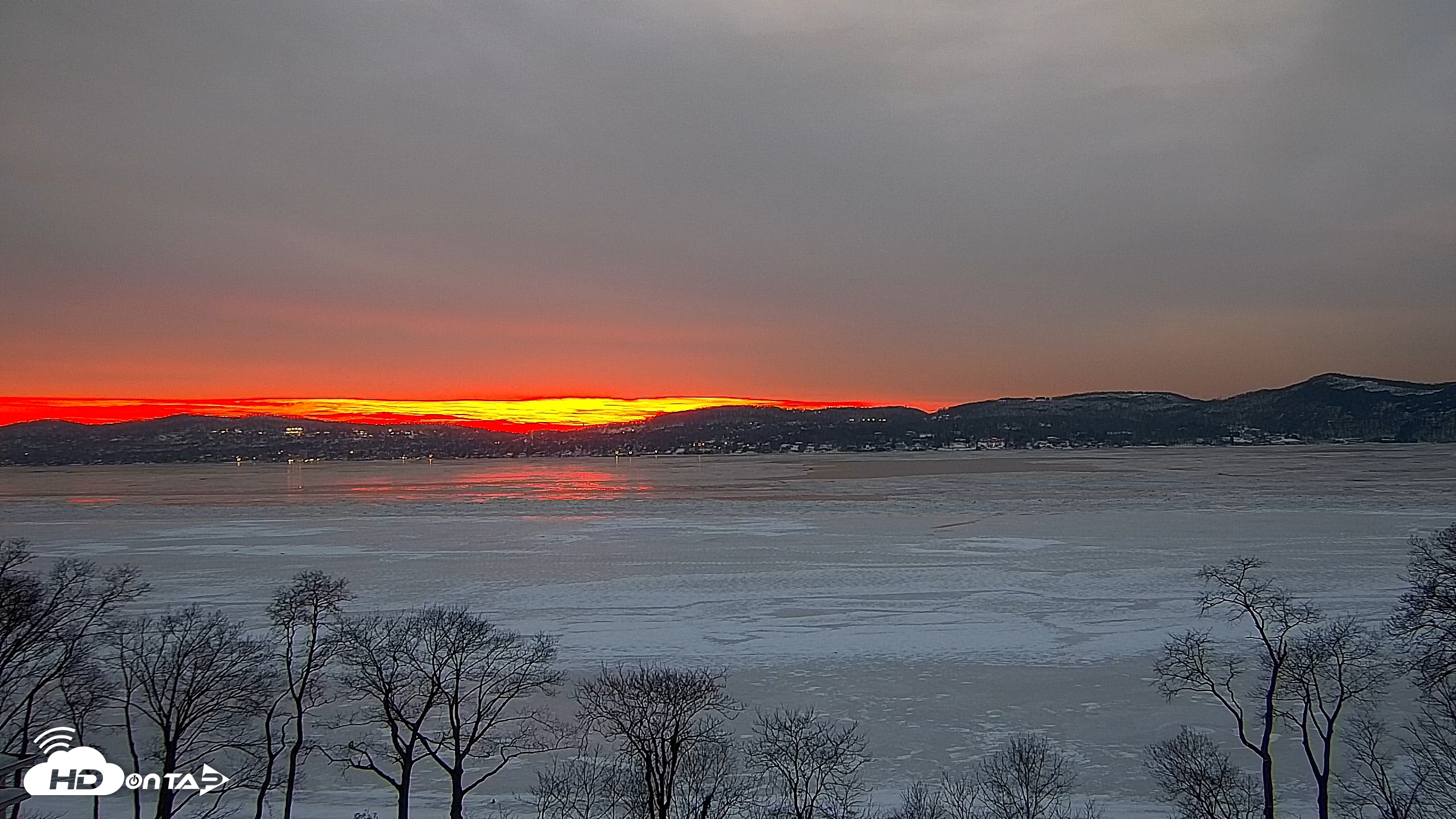 Snapshot of Hudson River Live Webcam taken Feb 10, 2026, 5:40pm EST