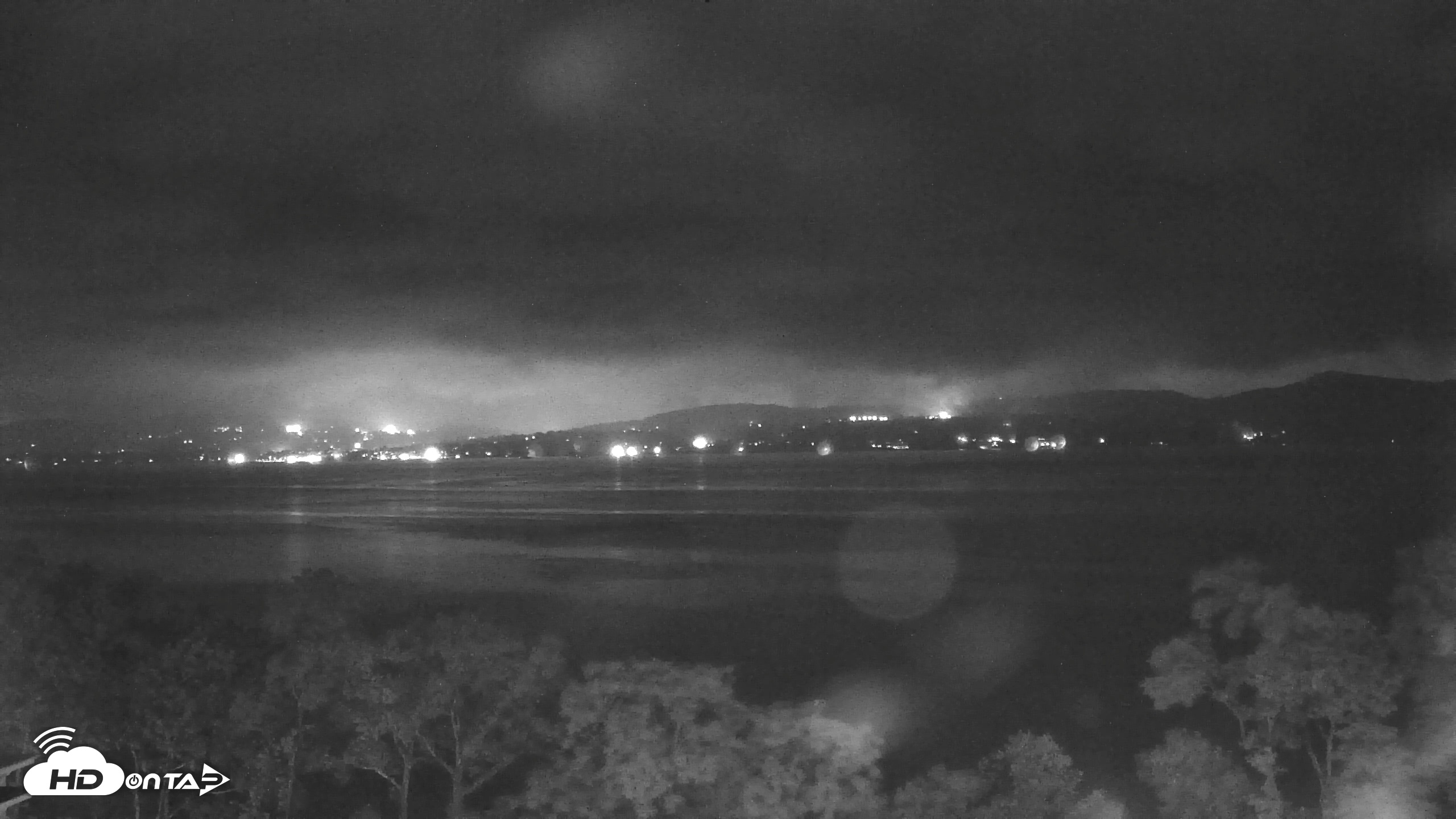 Snapshot of Hudson River Live Webcam taken Jul 6, 2026, 10:50pm EDT