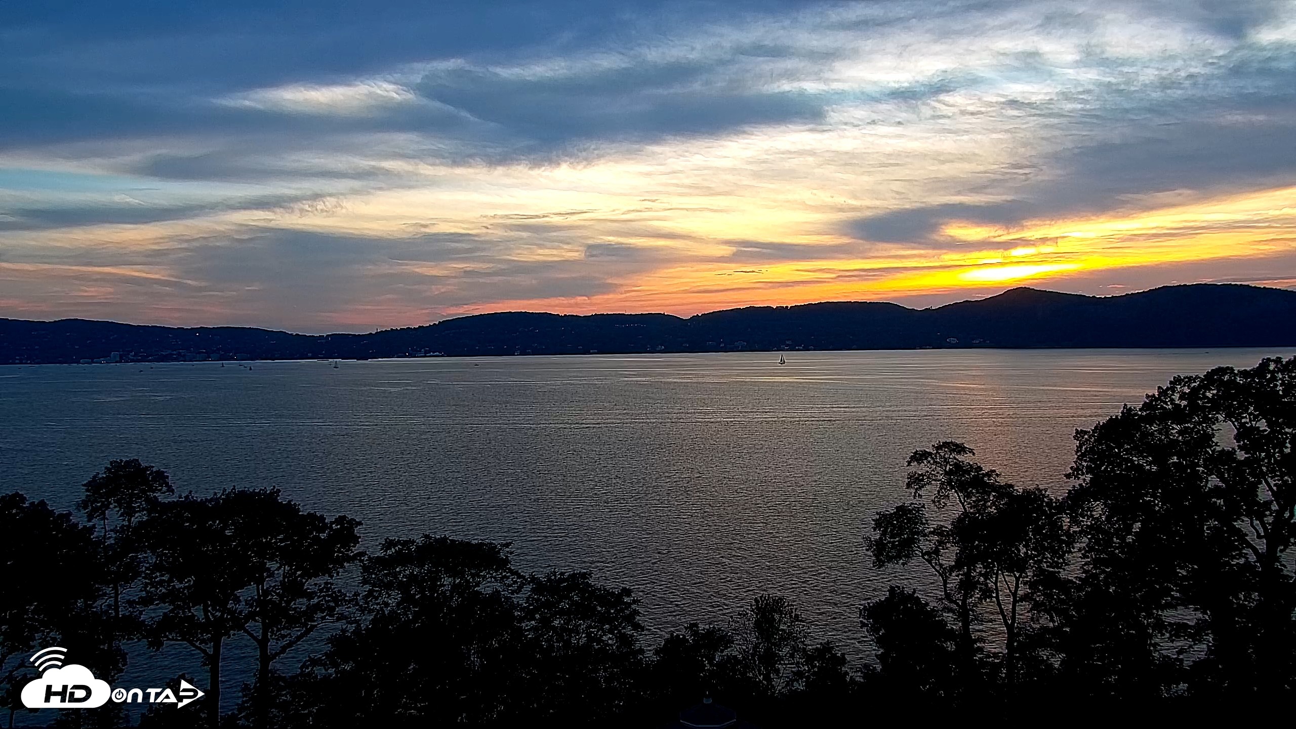 Snapshot of Hudson River Live Webcam taken Aug 19, 2026, 7:41pm EDT