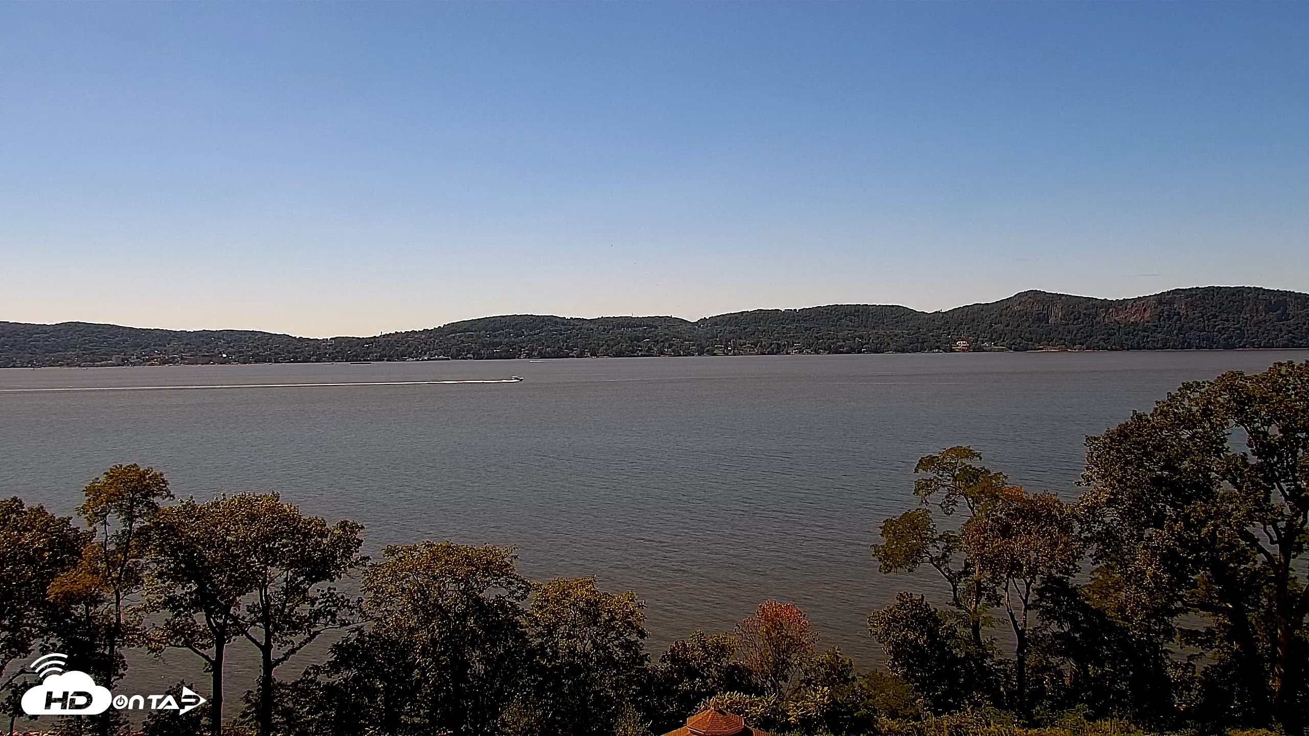 Snapshot of Hudson River Live Webcam taken Sep 11, 2026, 1:56pm EDT