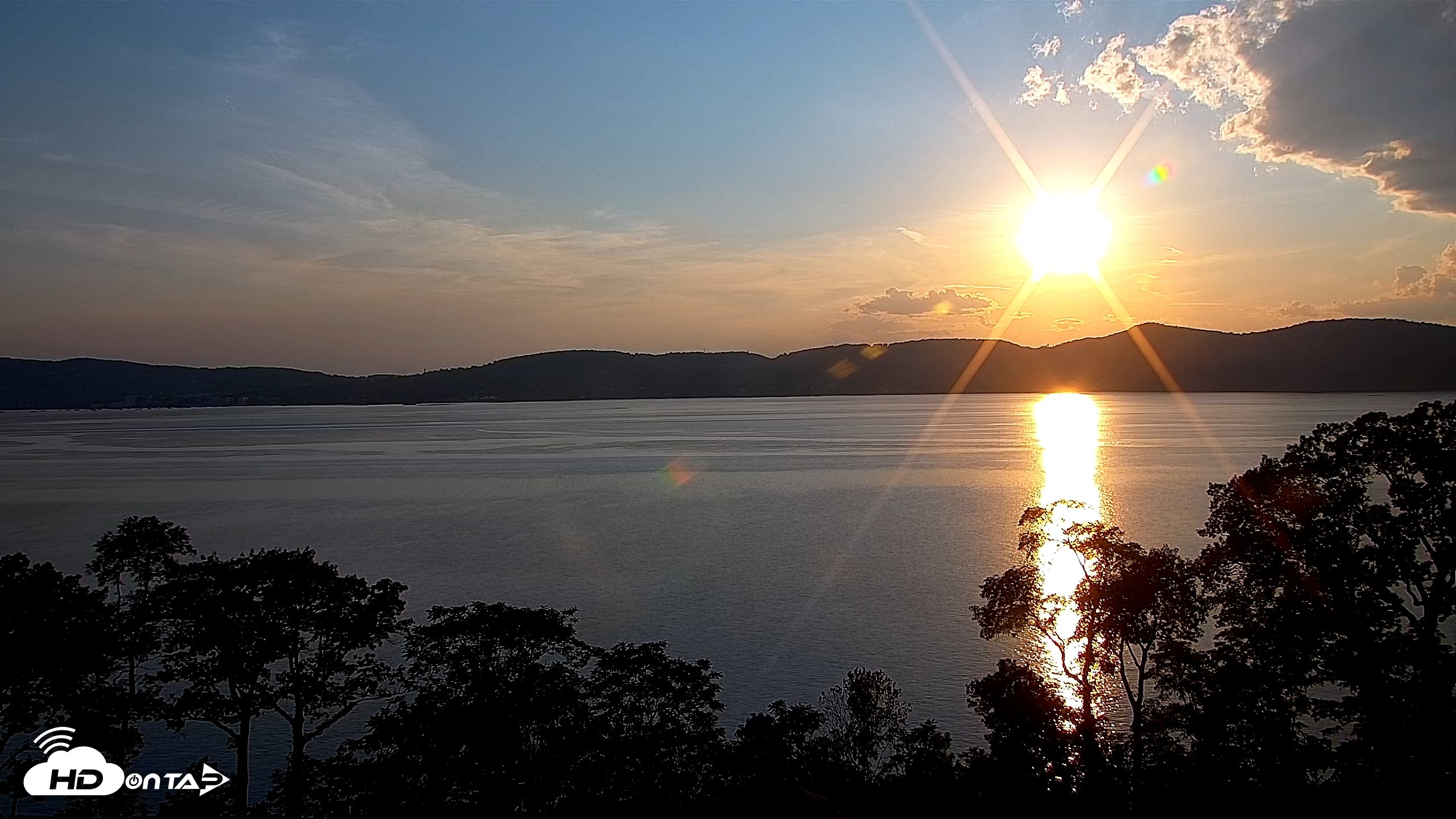 Snapshot of Hudson River Live Webcam taken Aug 14, 2026, 7:16pm EDT