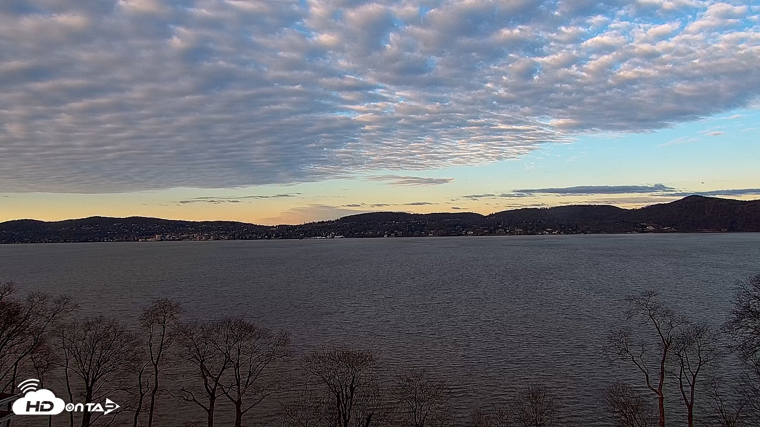 Snapshot of Hudson River Live Webcam taken Jan 12, 2026, 8:05am EST