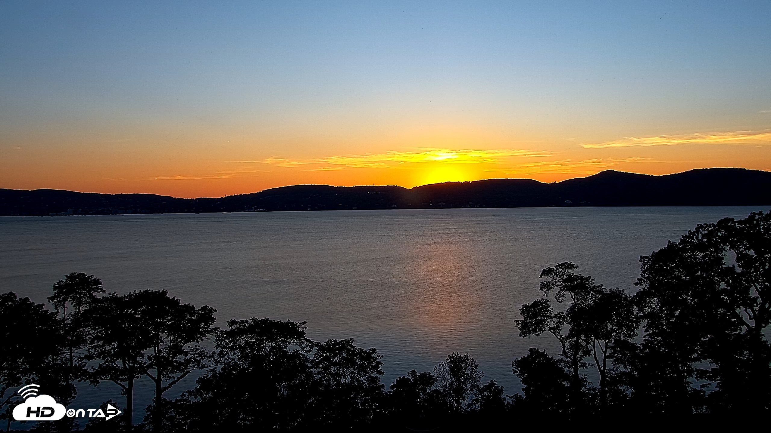 Snapshot of Hudson River Live Webcam taken Sep 15, 2026, 6:57pm EDT