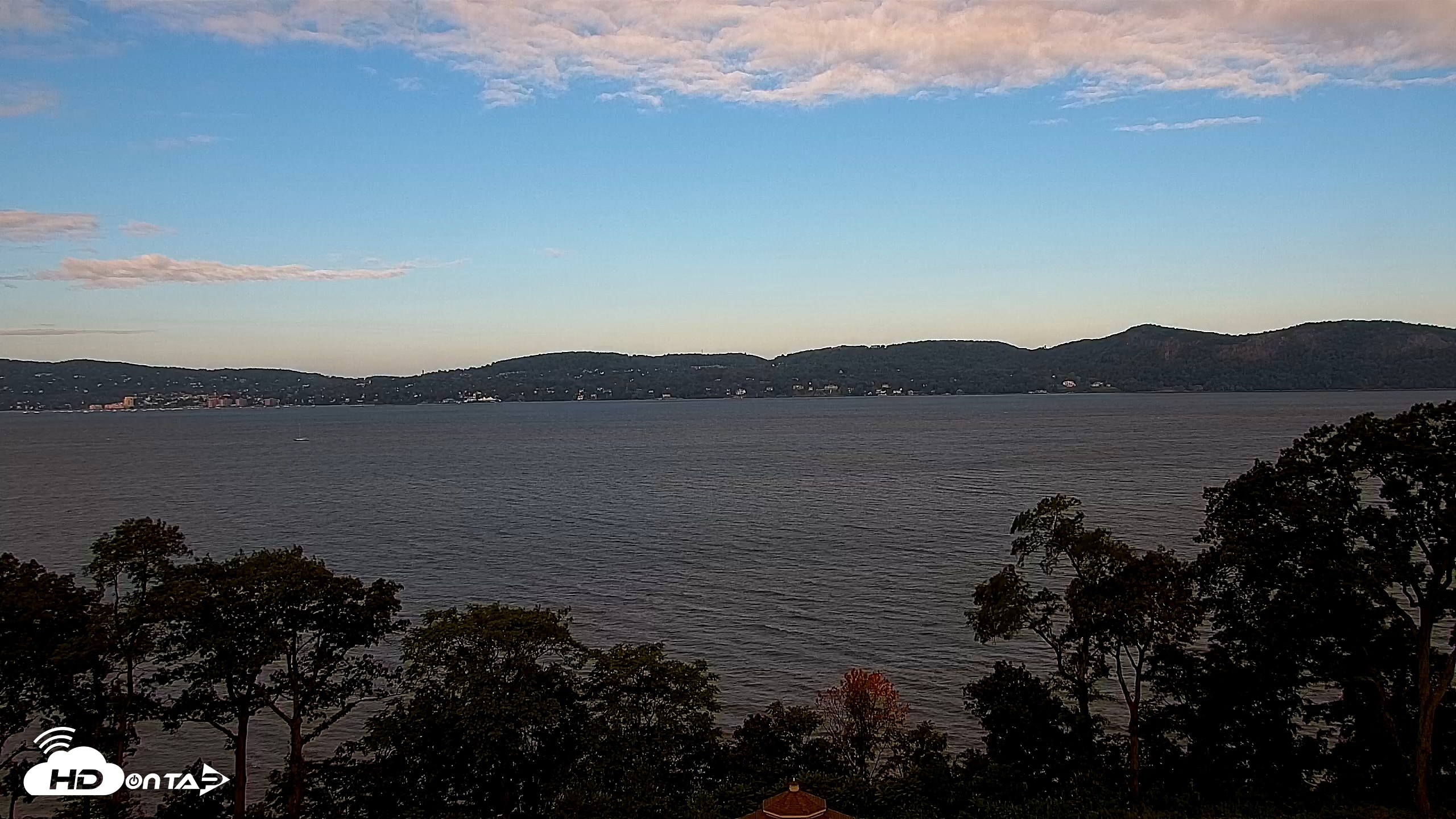 Snapshot of Hudson River Live Webcam taken Aug 21, 2026, 8:22am EDT