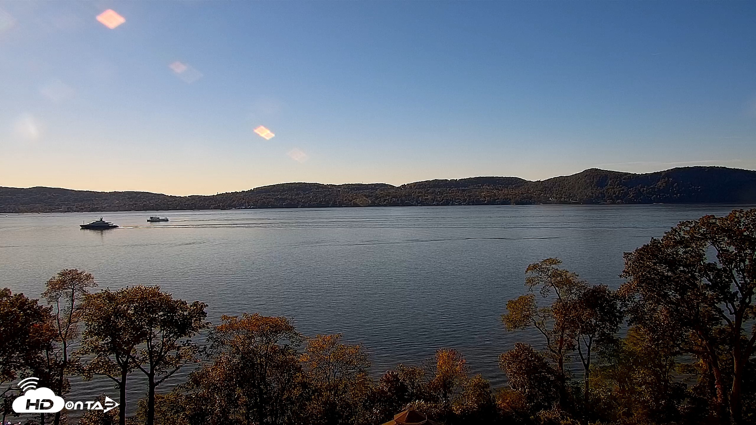 Snapshot of Hudson River Live Webcam taken Oct 18, 2026, 3:51pm EDT