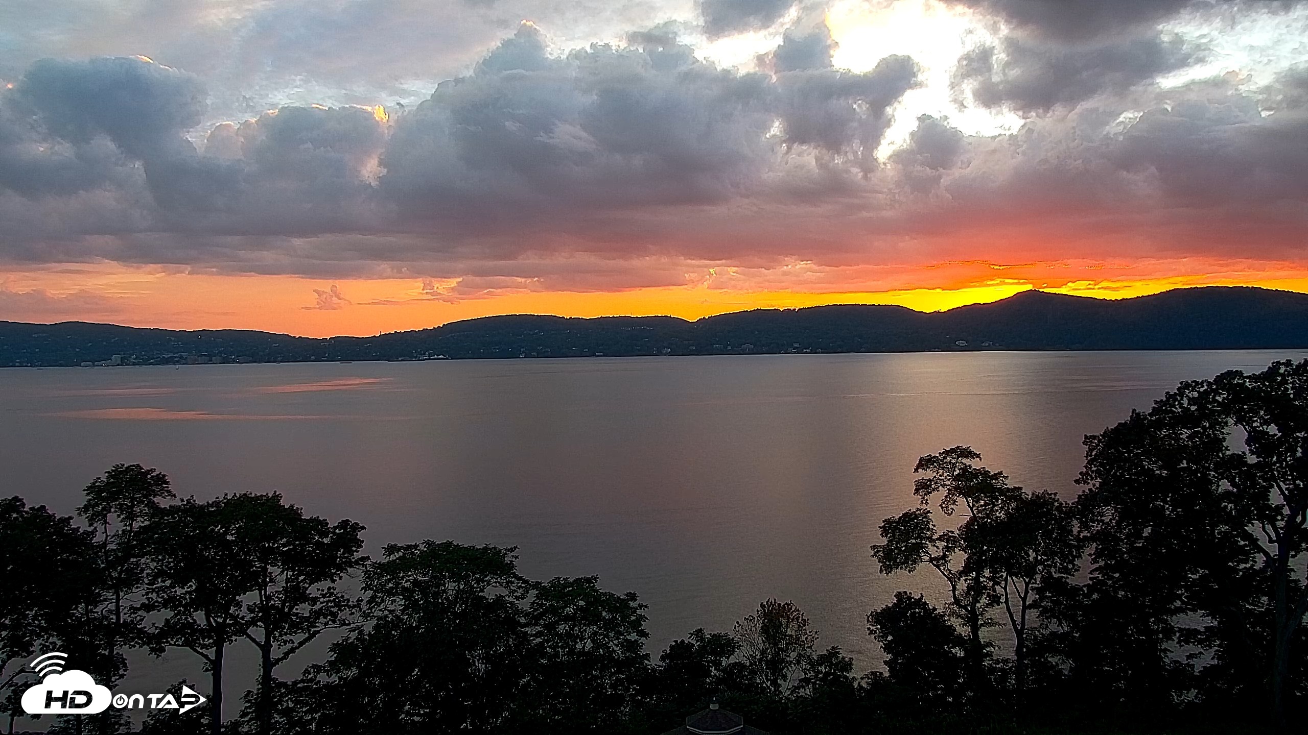 Snapshot of Hudson River Live Webcam taken Aug 21, 2026, 7:39pm EDT