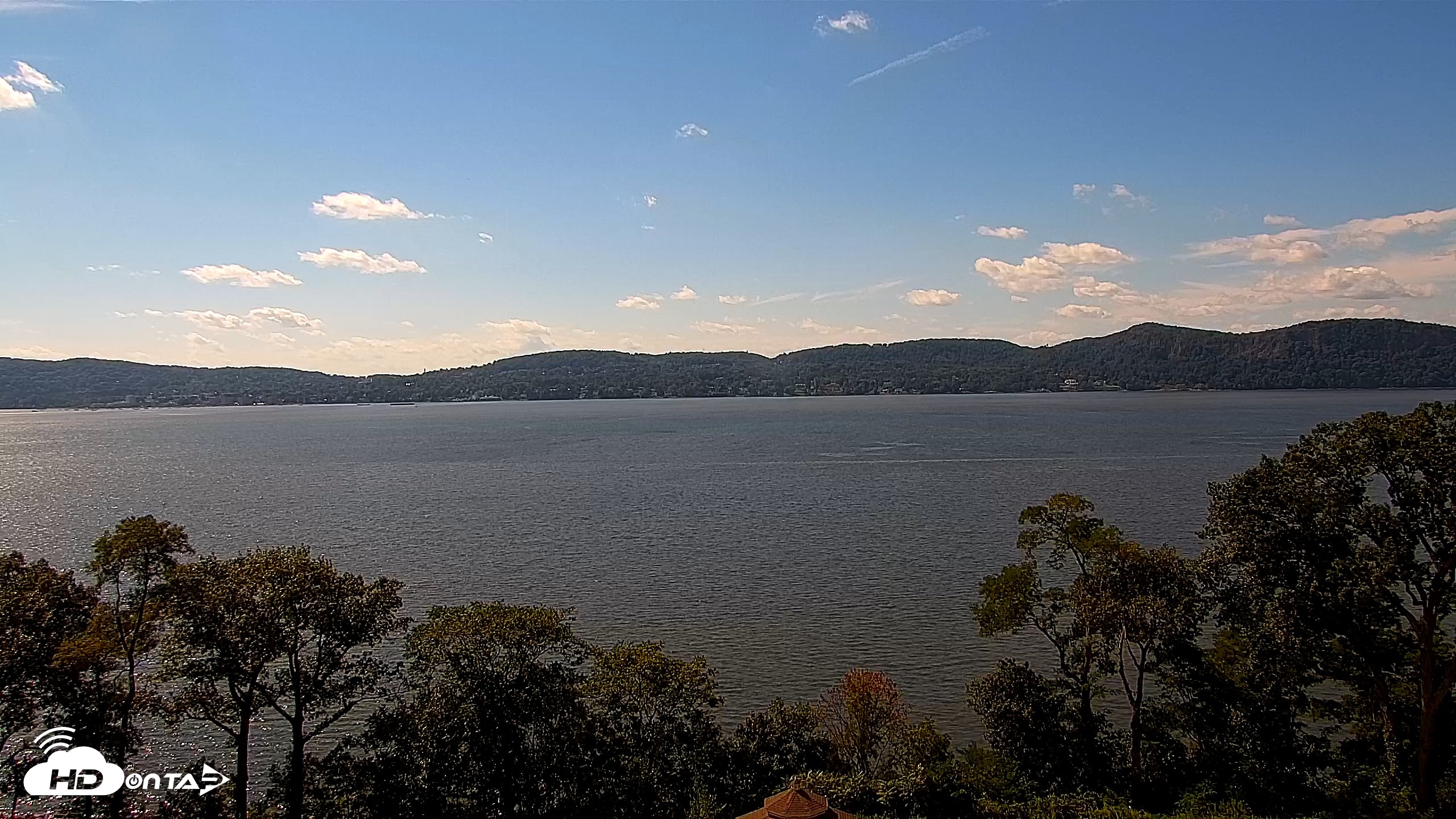 Snapshot of Hudson River Live Webcam taken Sep 10, 2026, 2:43pm EDT