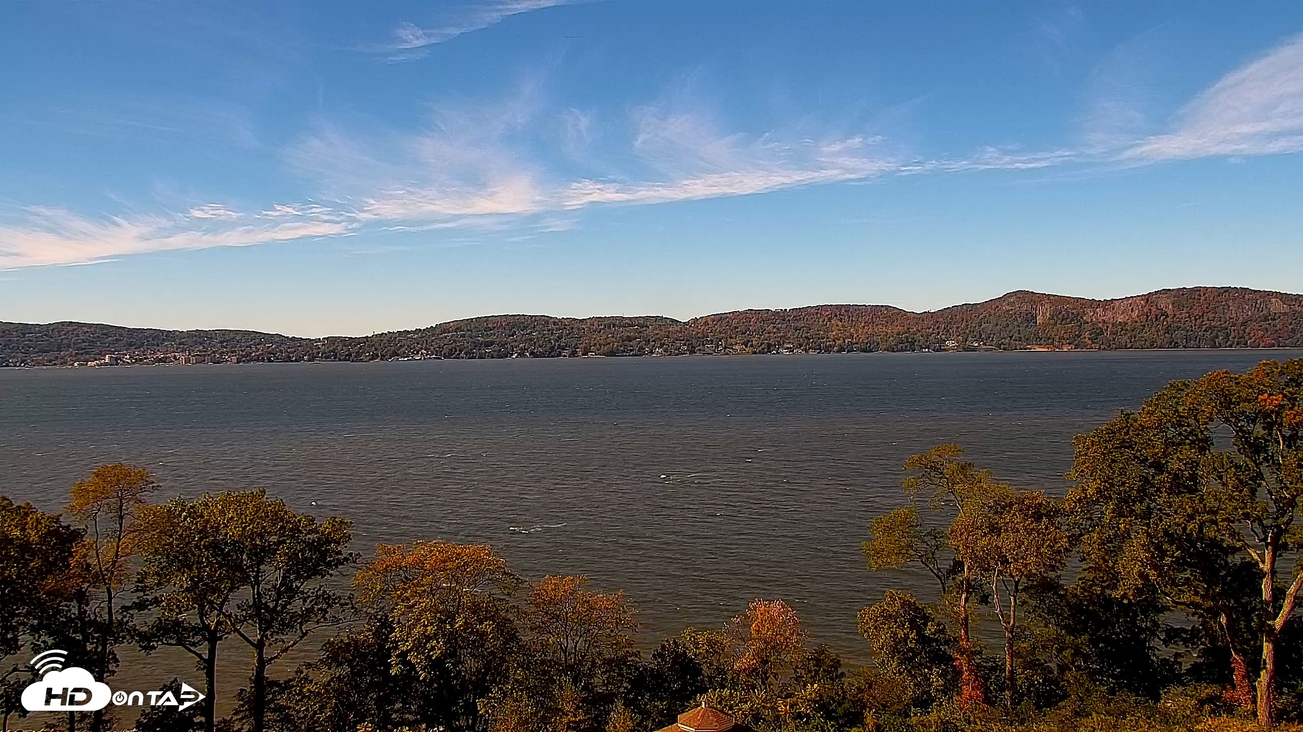 Snapshot of Hudson River Live Webcam taken Oct 21, 2026, 12:11pm EDT
