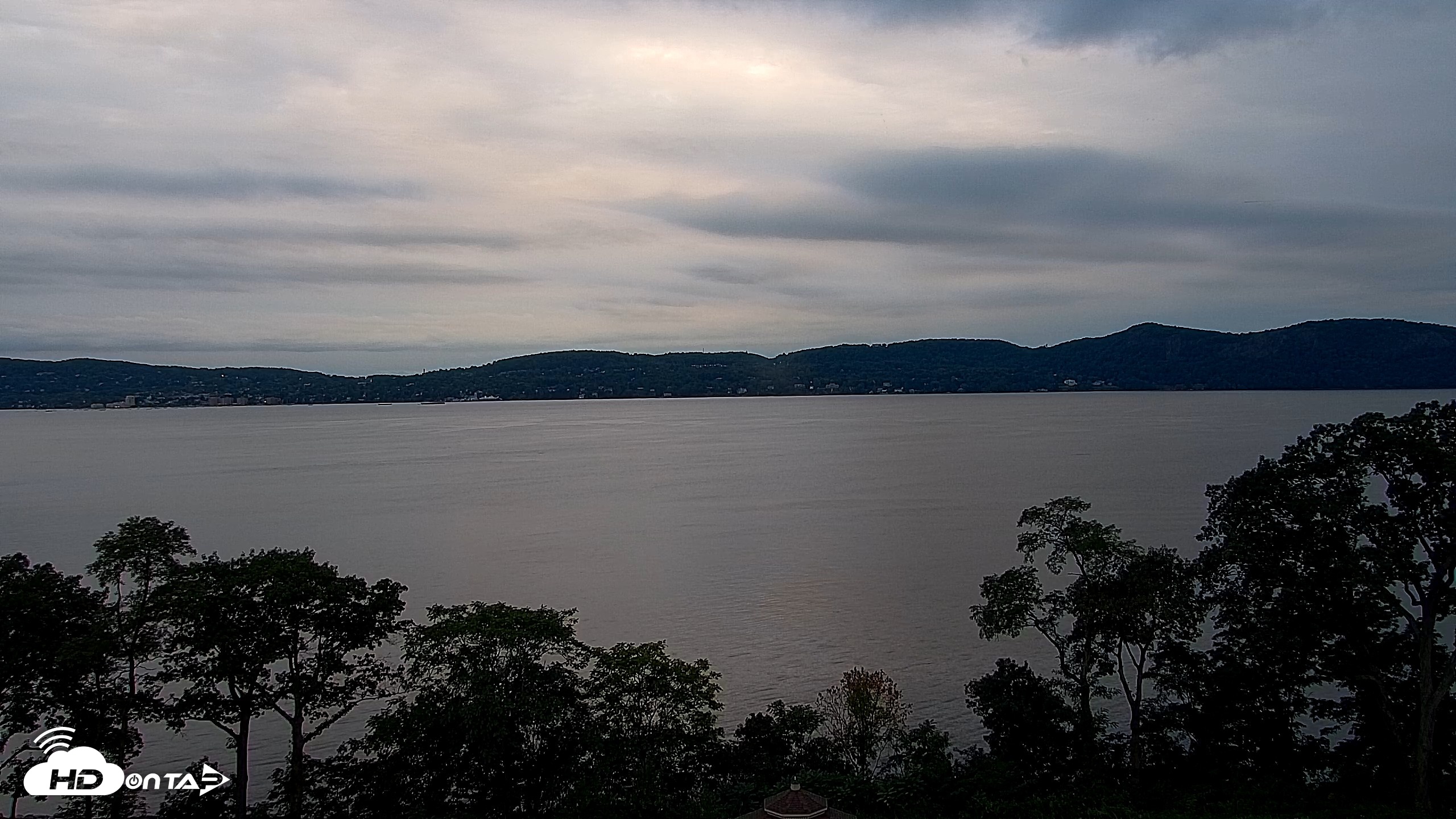 Snapshot of Hudson River Live Webcam taken Sep 19, 2026, 6:45pm EDT