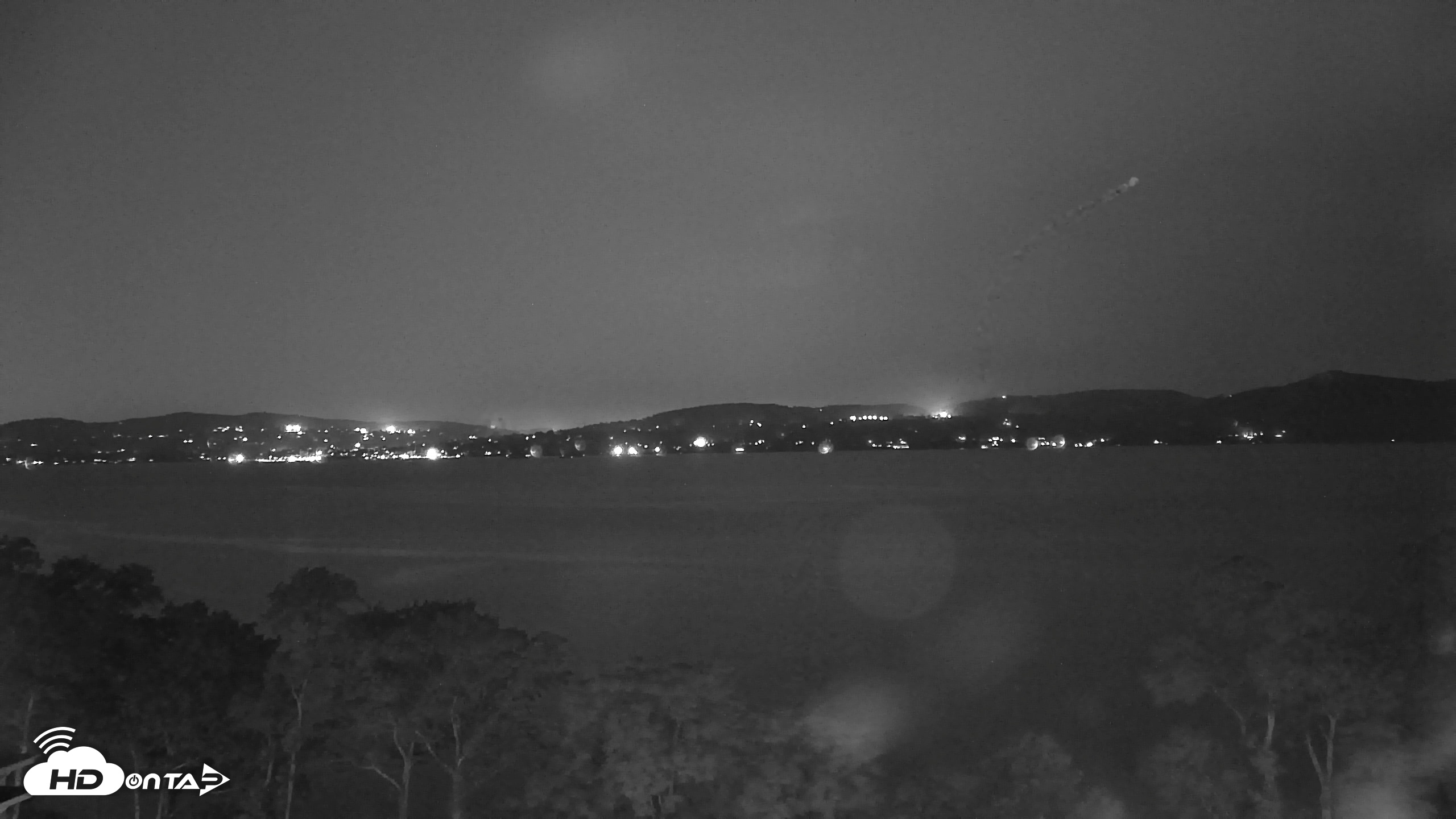 Snapshot of Hudson River Live Webcam taken Jul 4, 2026, 10:26pm EDT