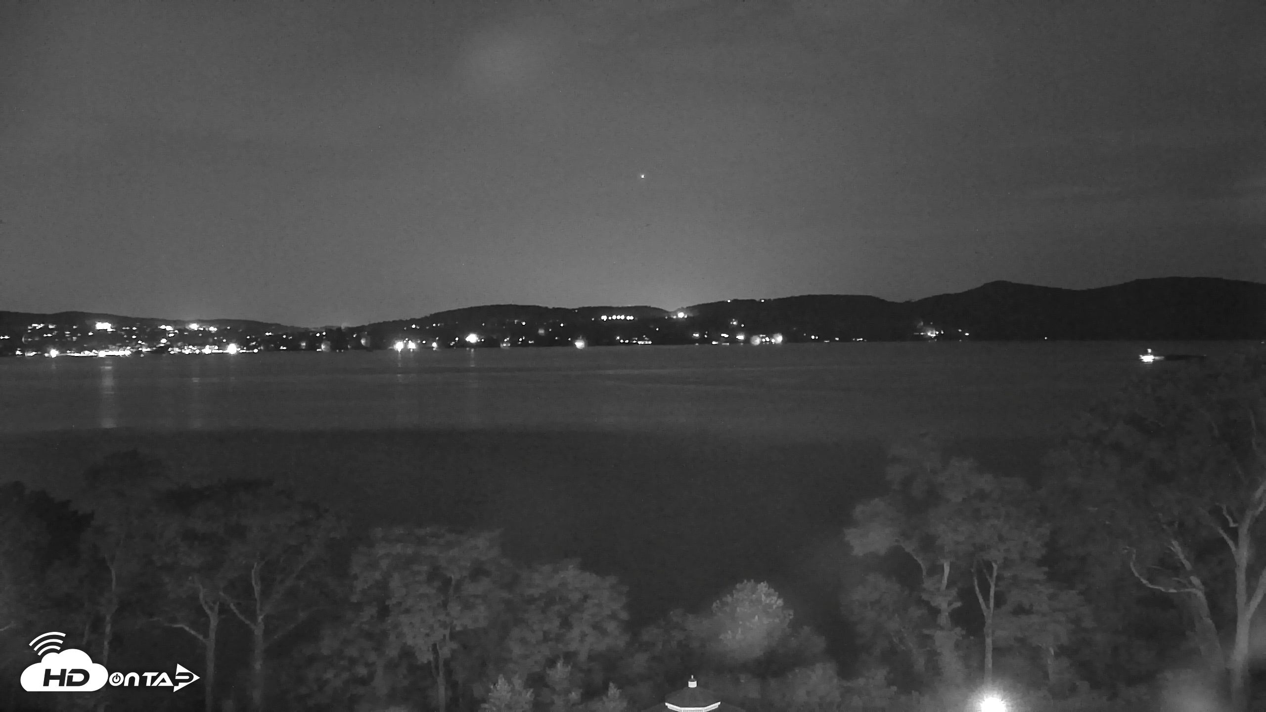 Snapshot of Hudson River Live Webcam taken Jul 27, 2026, 9:29pm EDT