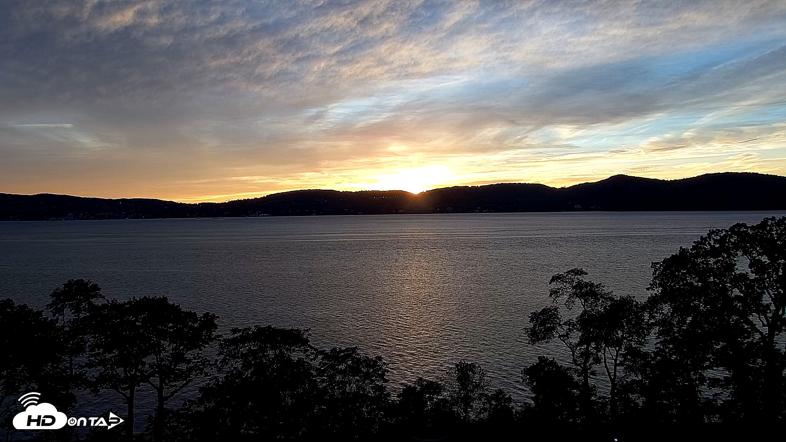 Snapshot of Hudson River Live Webcam taken Sep 24, 2026, 6:47pm EDT