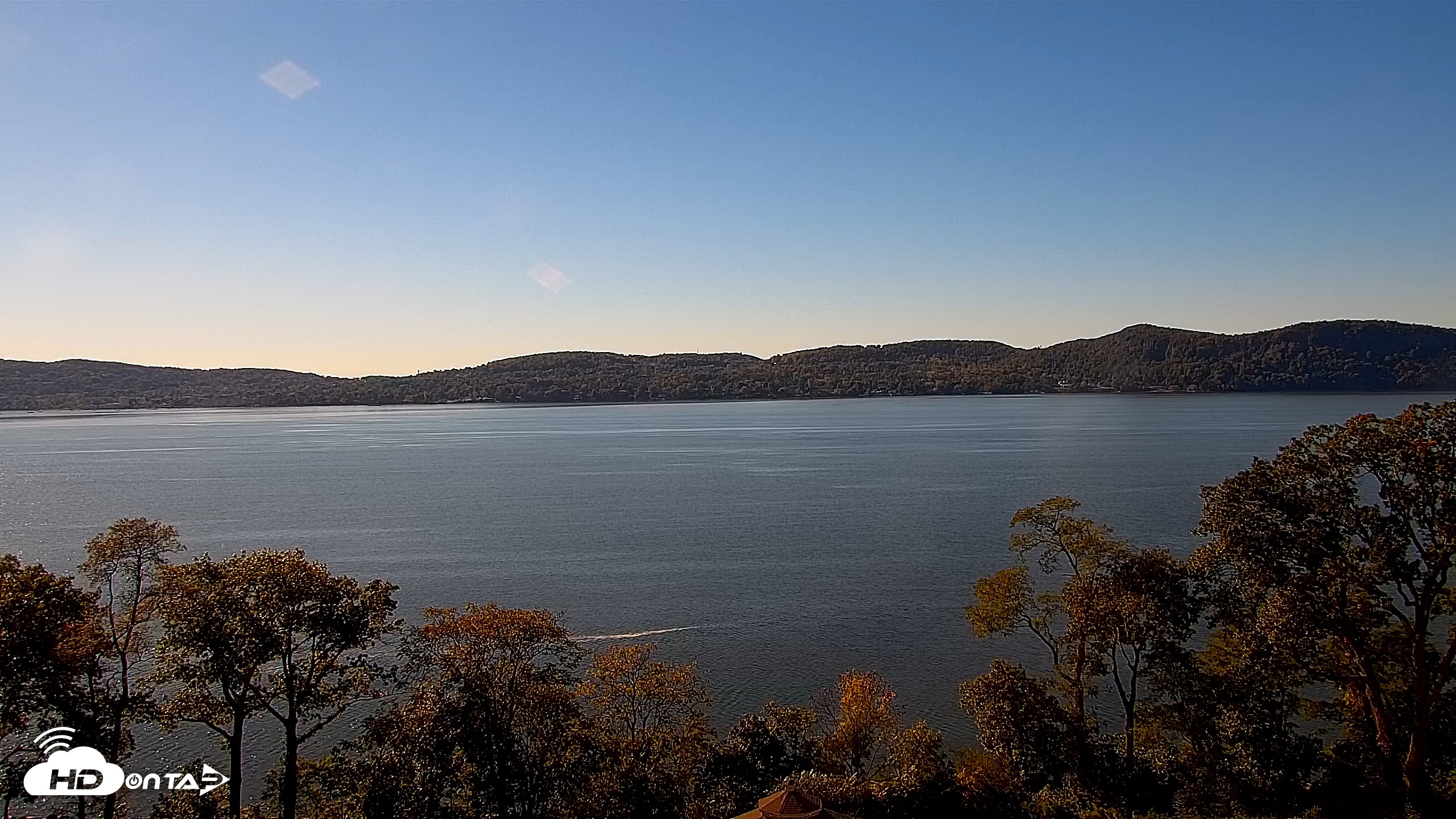 Snapshot of Hudson River Live Webcam taken Oct 19, 2026, 3:17pm EDT