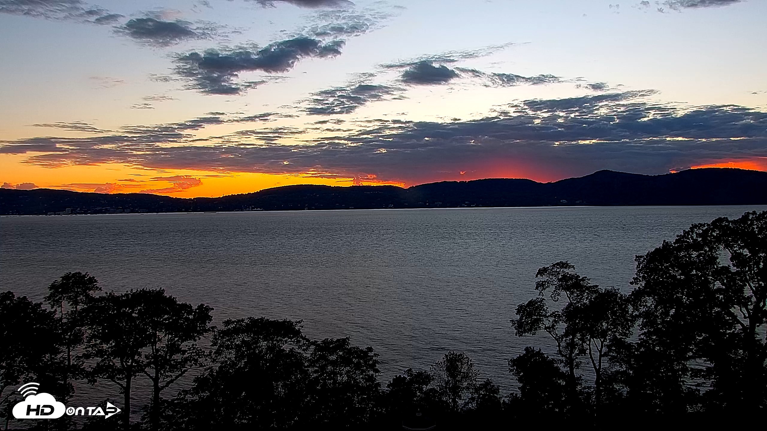 Snapshot of Hudson River Live Webcam taken Sep 5, 2026, 7:18pm EDT