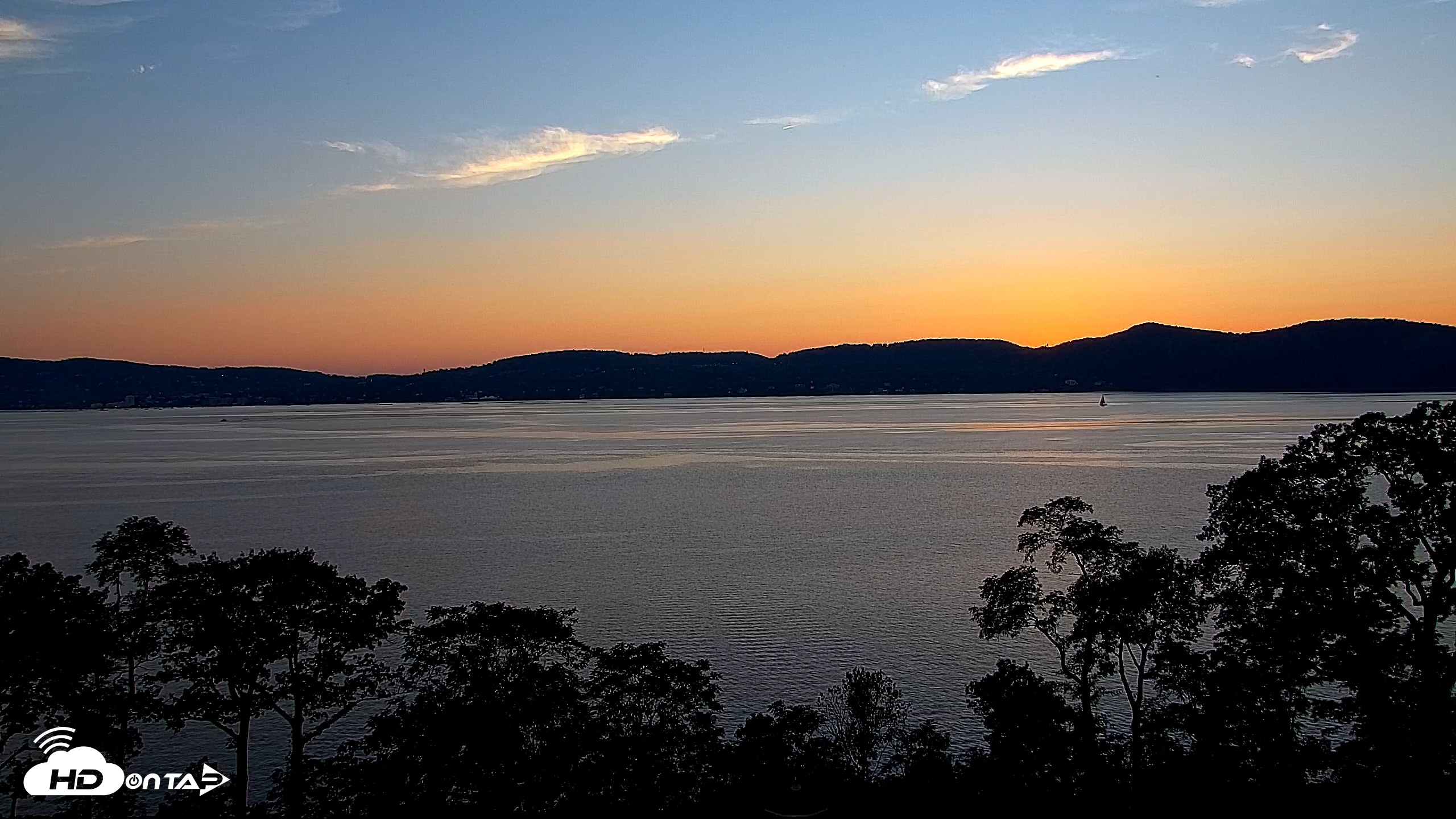 Snapshot of Hudson River Live Webcam taken Aug 28, 2026, 7:32pm EDT