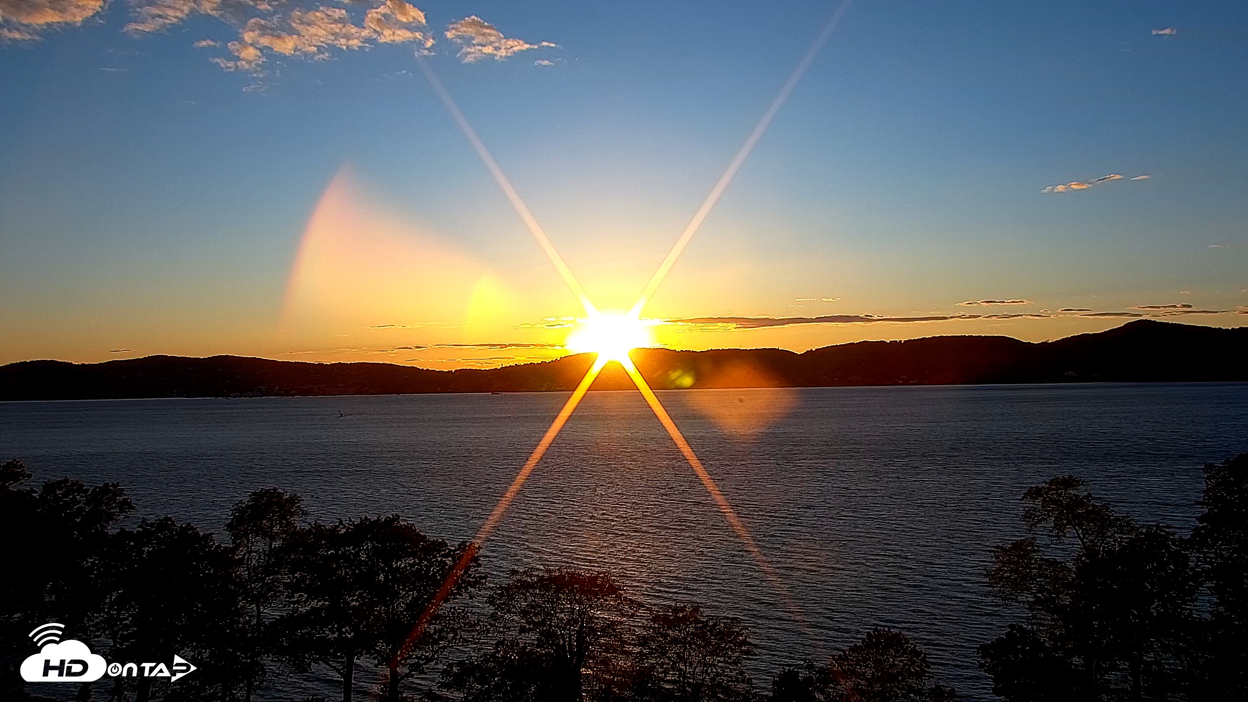 Snapshot of Hudson River Live Webcam taken Oct 8, 2025, 6:13pm EDT
