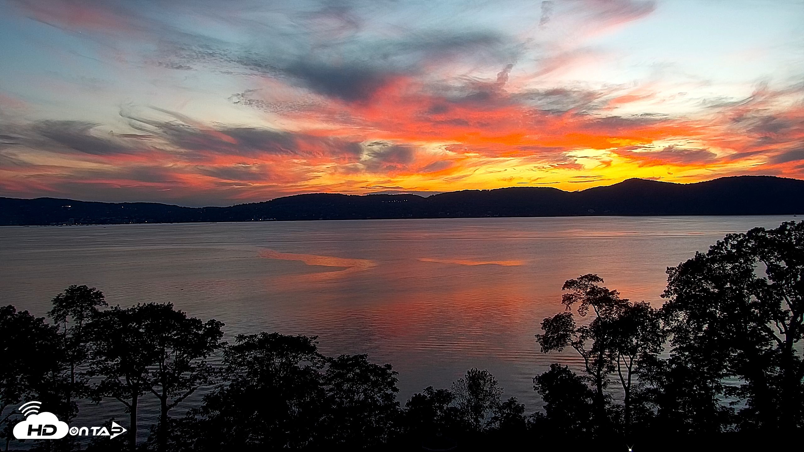 Snapshot of Hudson River Live Webcam taken Aug 26, 2026, 7:48pm EDT
