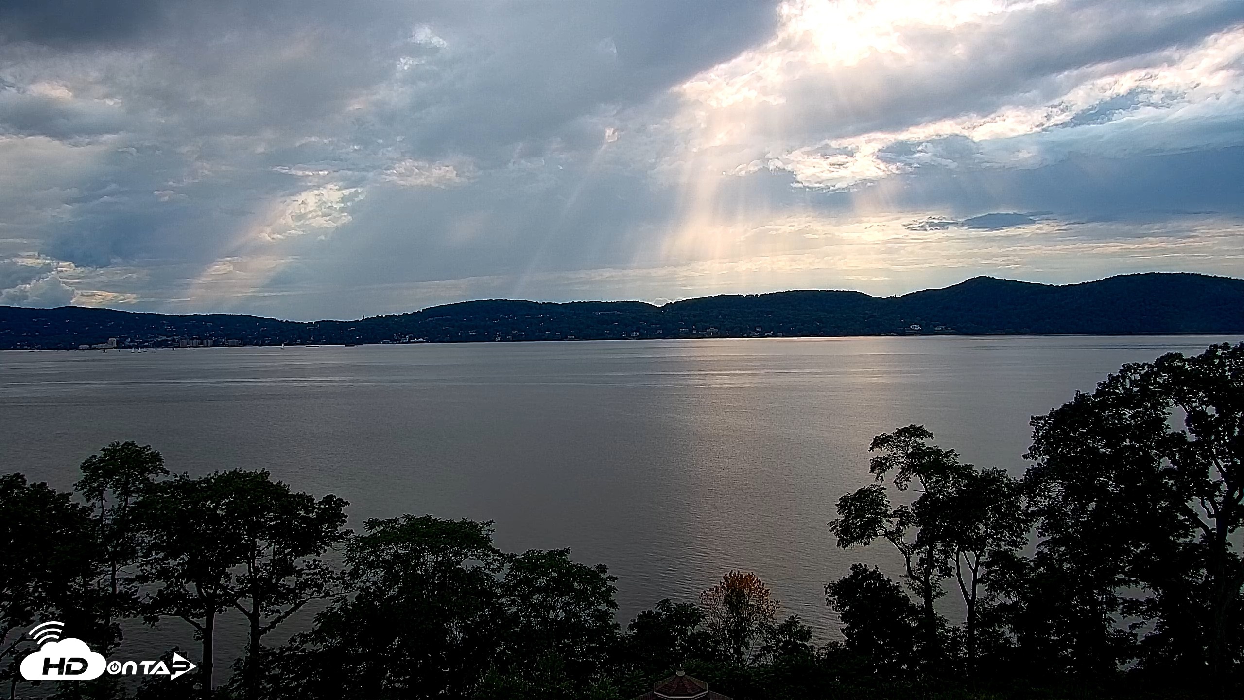 Snapshot of Hudson River Live Webcam taken Jul 29, 2026, 6:08pm EDT