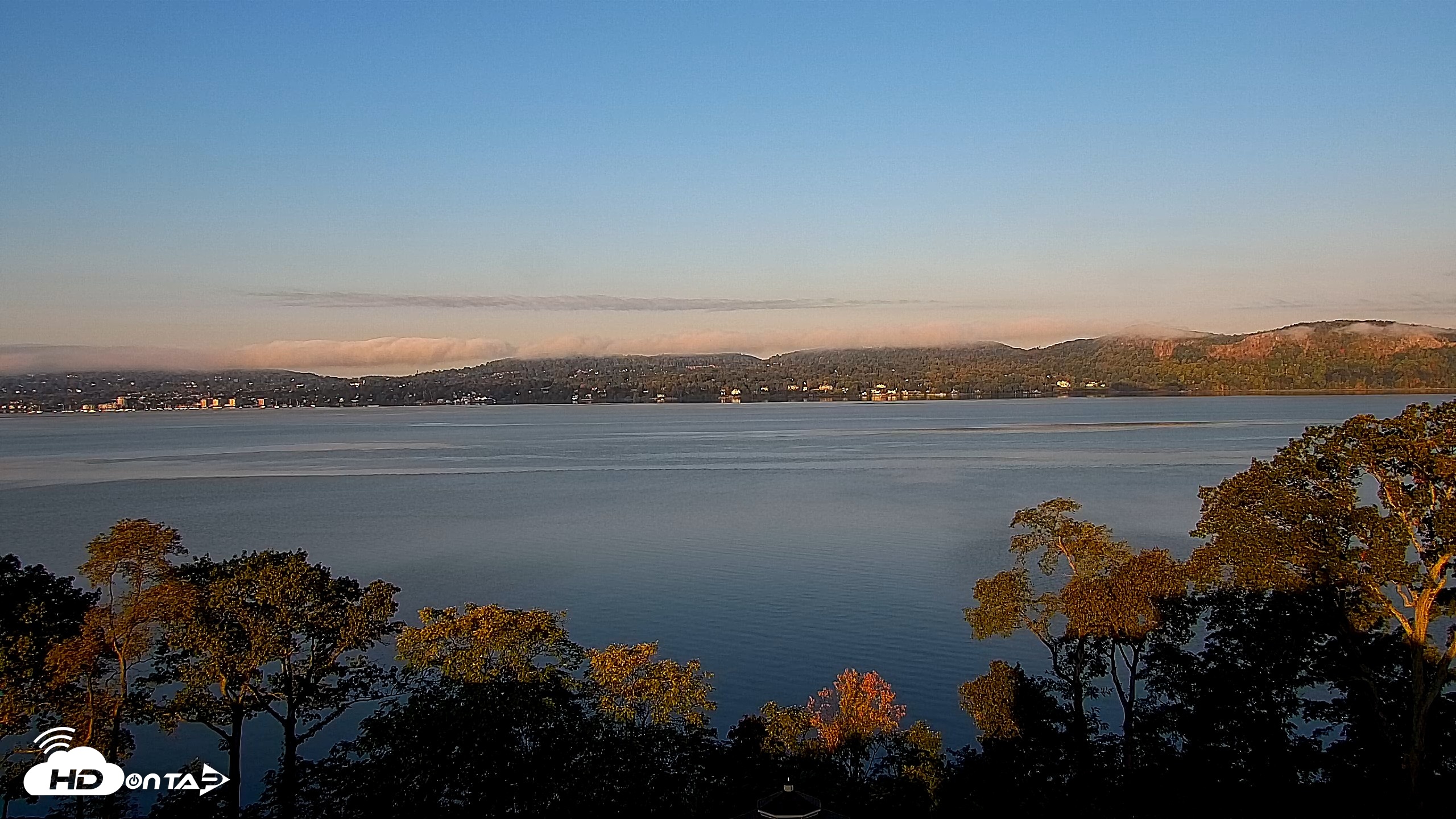 Snapshot of Hudson River Live Webcam taken Oct 13, 2026, 8:05am EDT