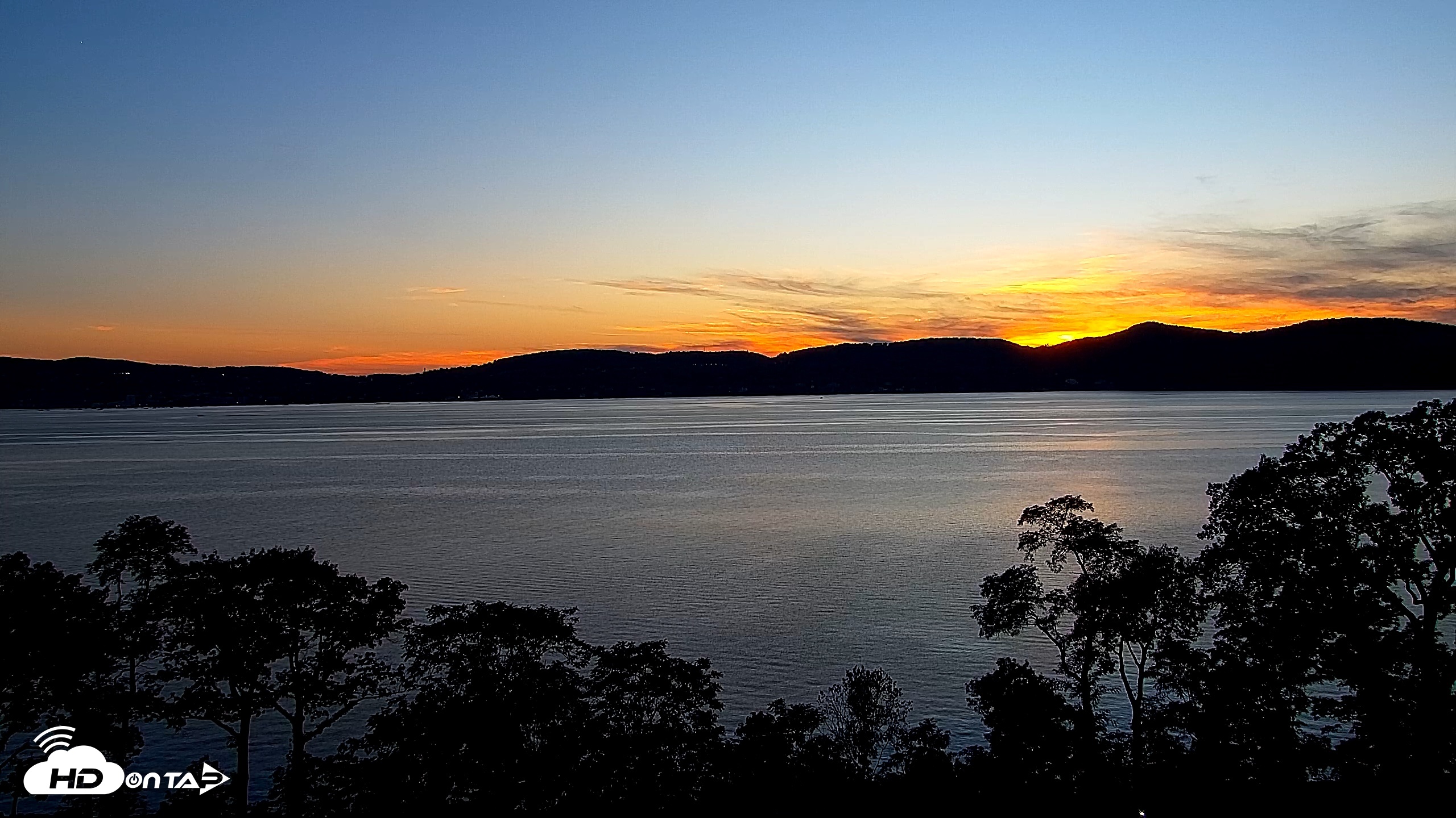 Snapshot of Hudson River Live Webcam taken Aug 29, 2026, 7:37pm EDT
