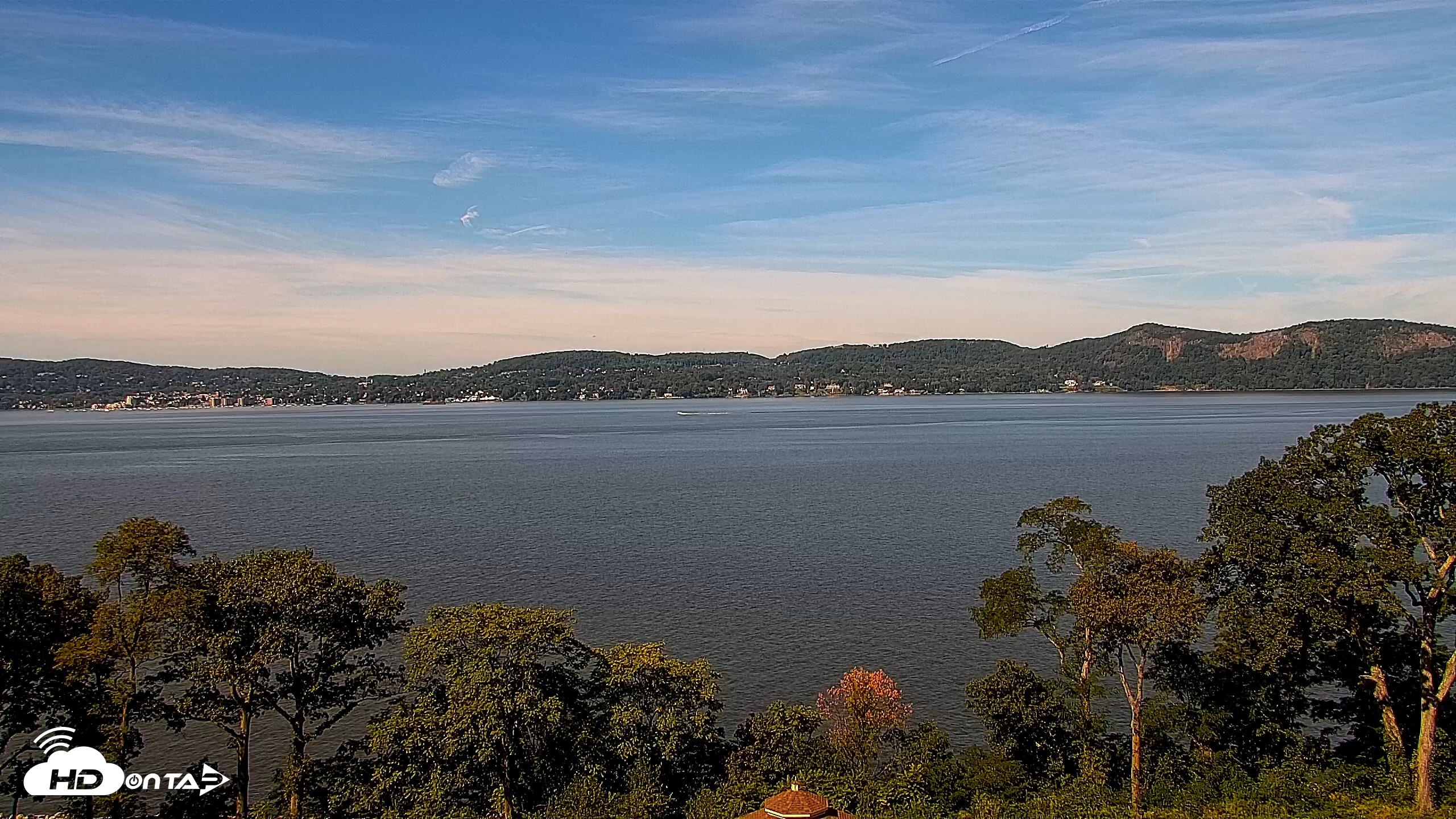 Snapshot of Hudson River Live Webcam taken Sep 12, 2026, 10:50am EDT