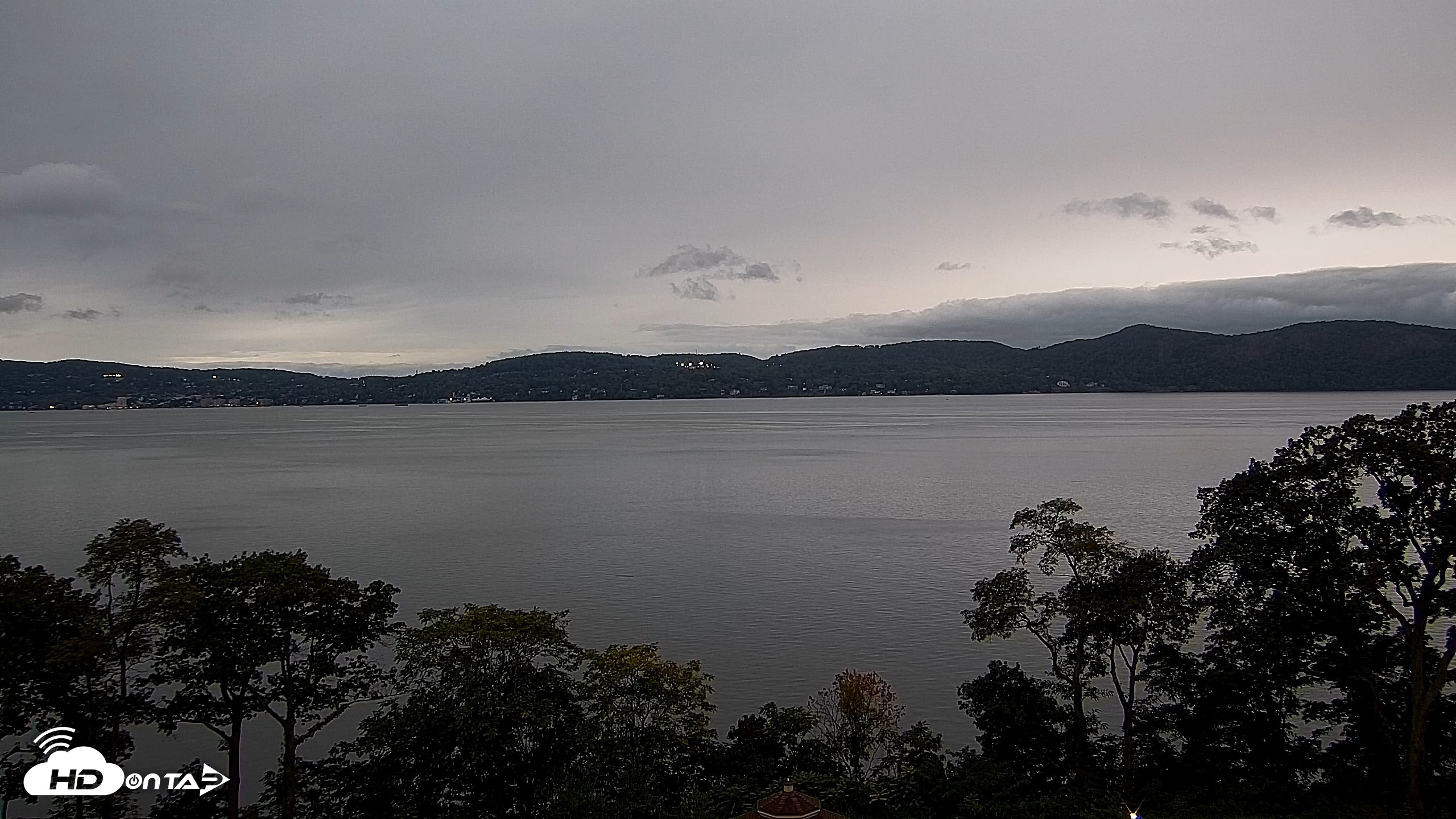 Snapshot of Hudson River Live Webcam taken Oct 4, 2026, 6:39pm EDT