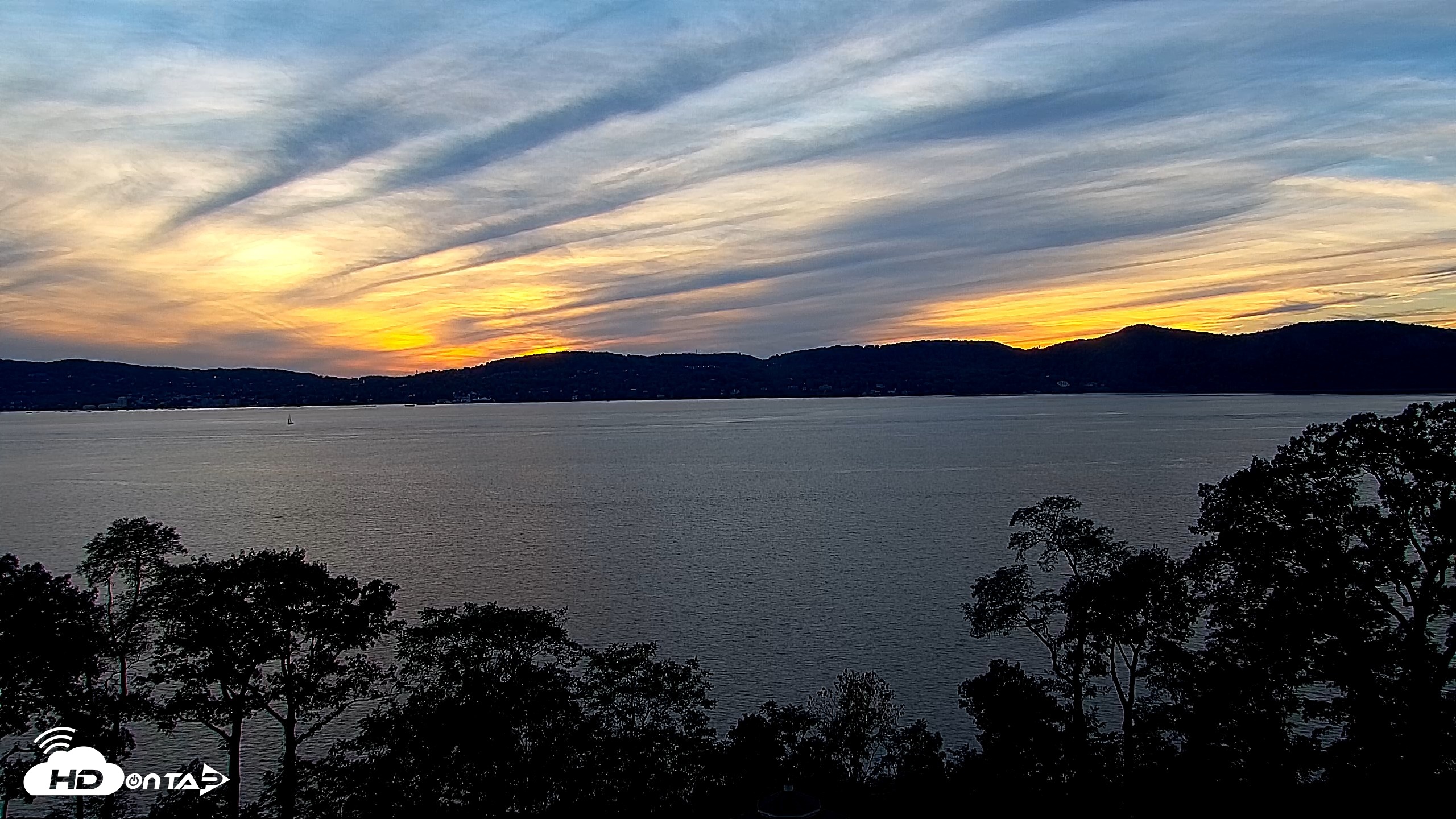 Snapshot of Hudson River Live Webcam taken Oct 9, 2026, 6:16pm EDT