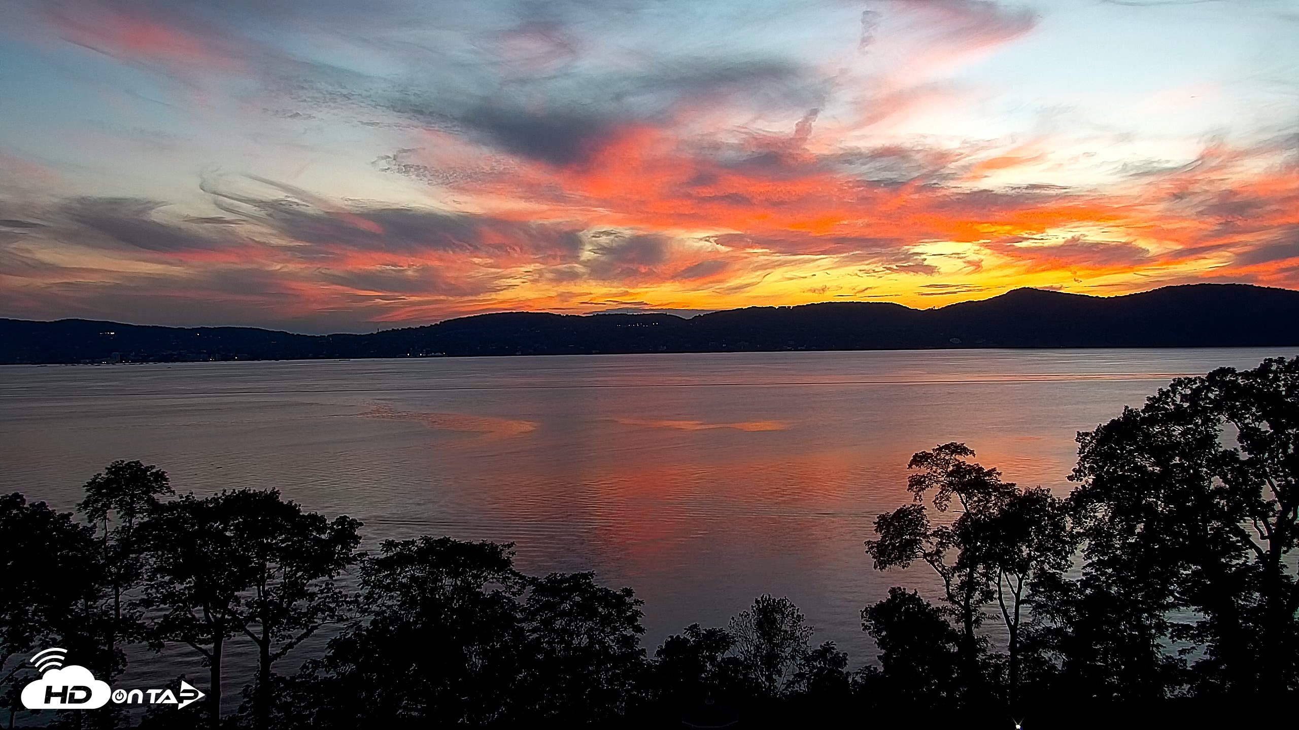 Snapshot of Hudson River Live Webcam taken Aug 26, 2026, 7:47pm EDT
