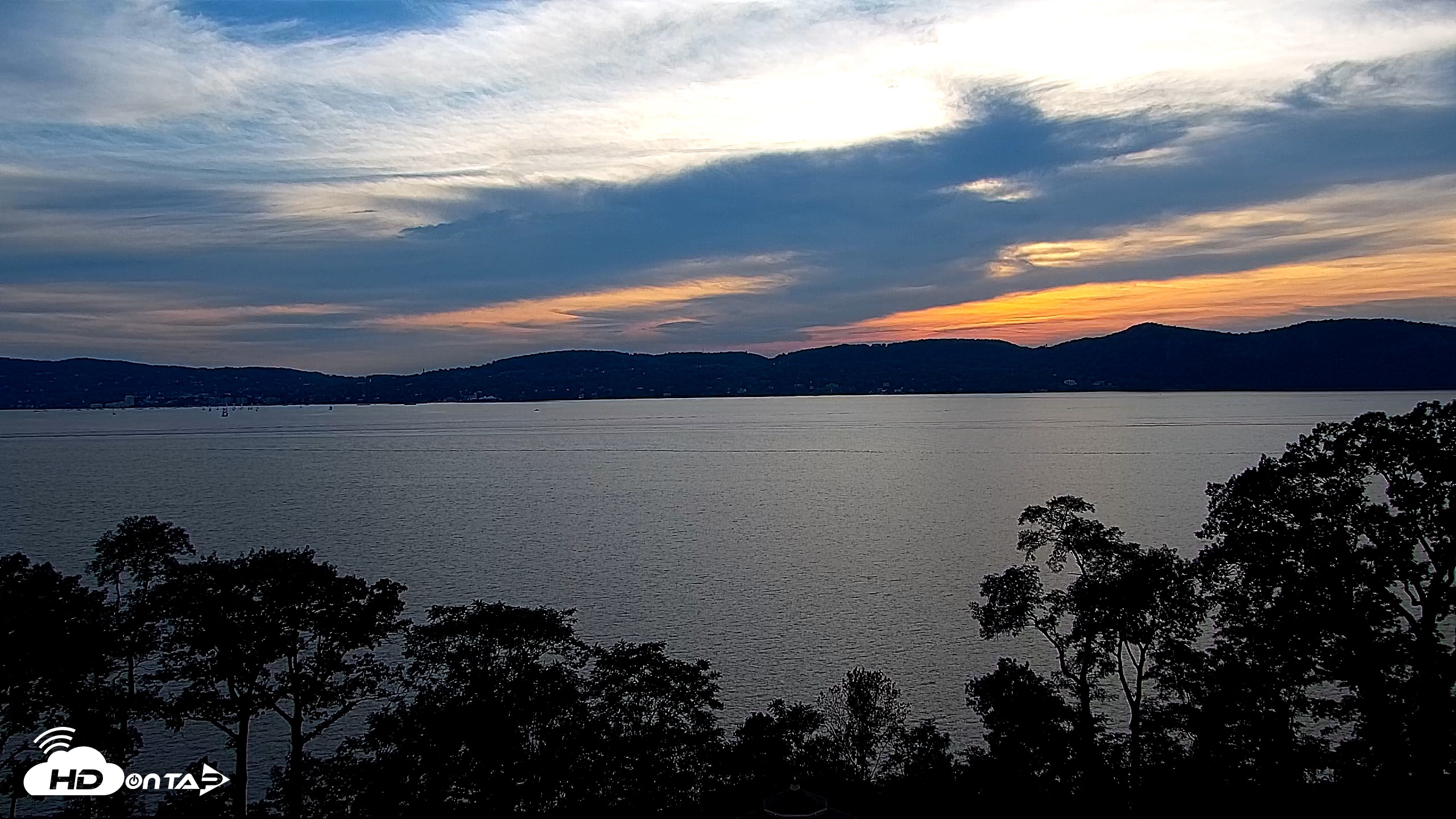 Snapshot of Hudson River Live Webcam taken Aug 19, 2026, 7:05pm EDT