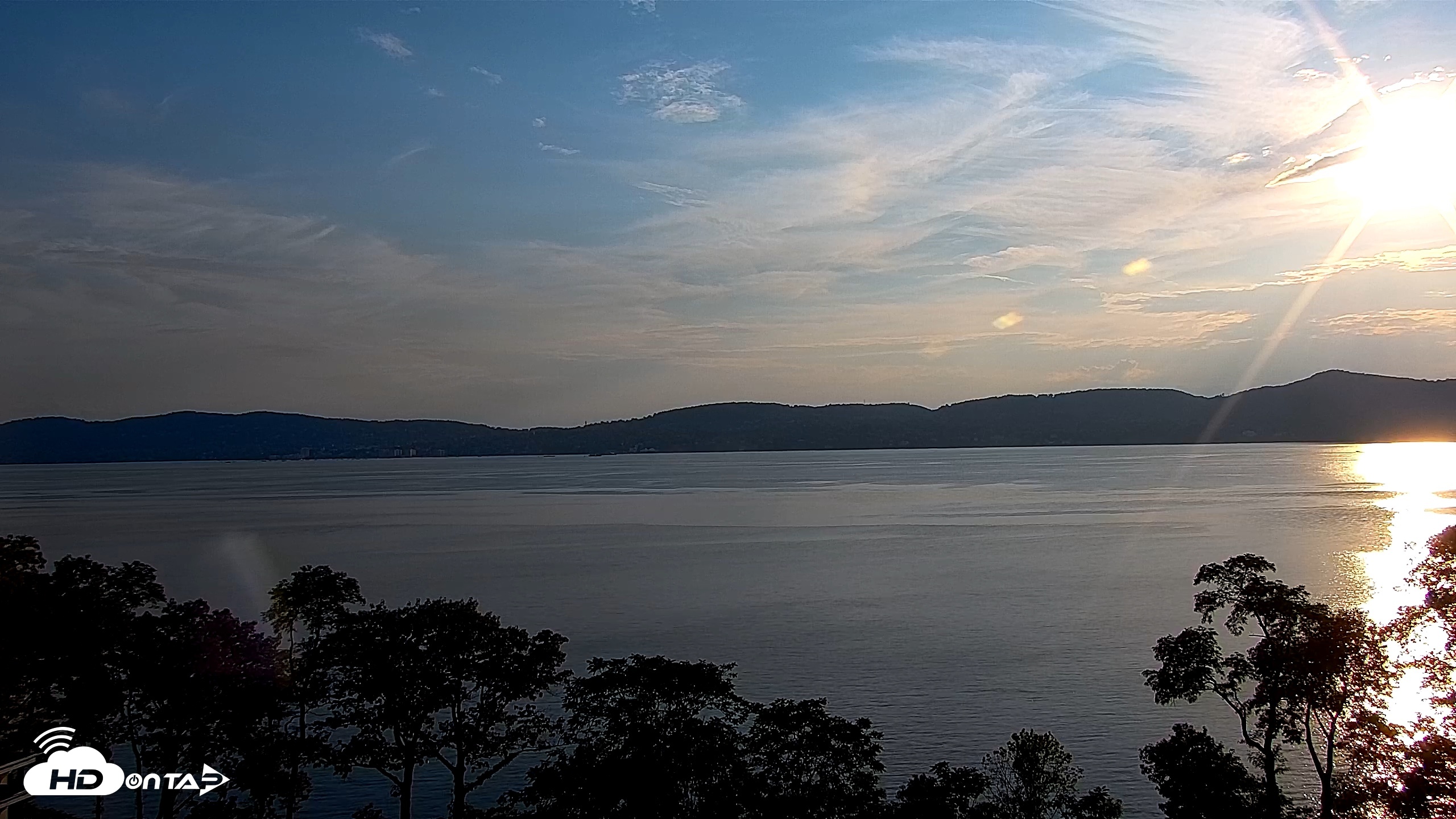 Snapshot of Hudson River Live Webcam taken Jul 11, 2026, 7:20pm EDT