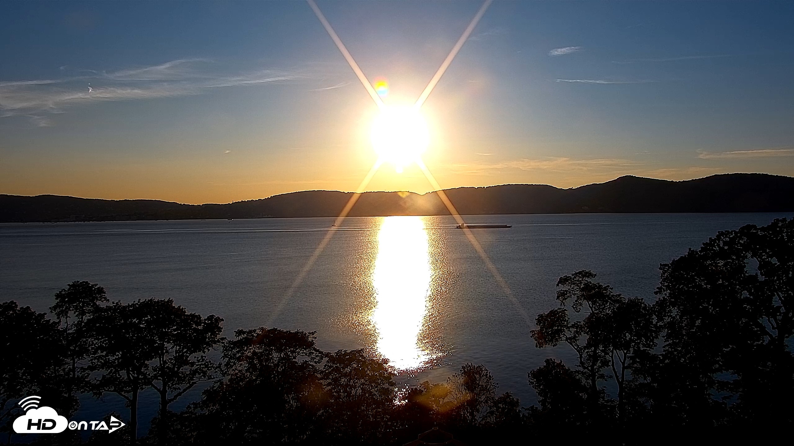 Snapshot of Hudson River Live Webcam taken Sep 15, 2026, 6:28pm EDT