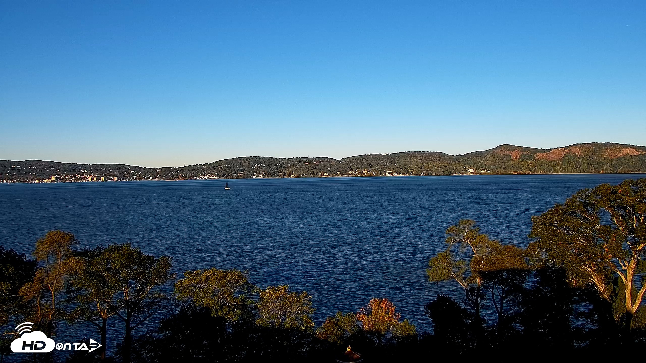 Snapshot of Hudson River Live Webcam taken Oct 6, 2026, 8:00am EDT
