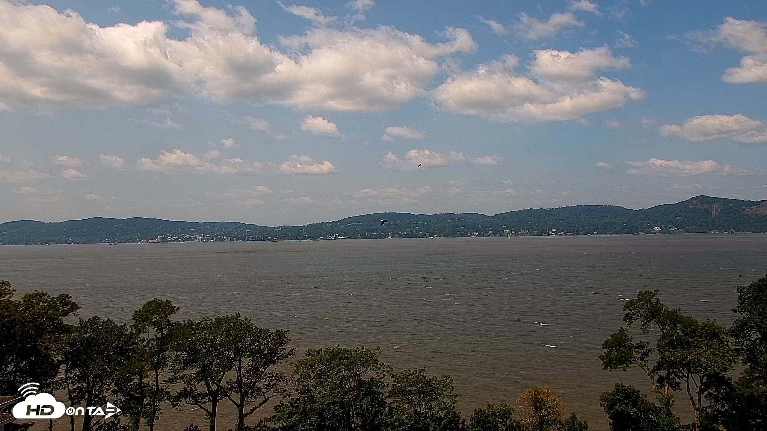 Snapshot of Hudson River Live Webcam taken Jul 19, 2026, 11:46am EDT