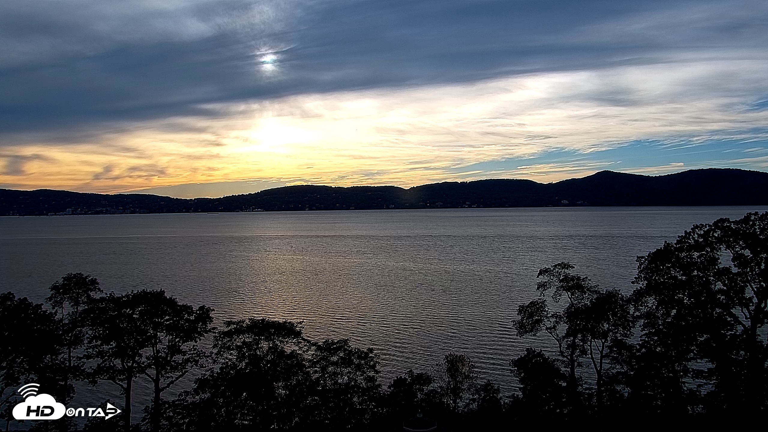 Snapshot of Hudson River Live Webcam taken Sep 24, 2026, 5:41pm EDT