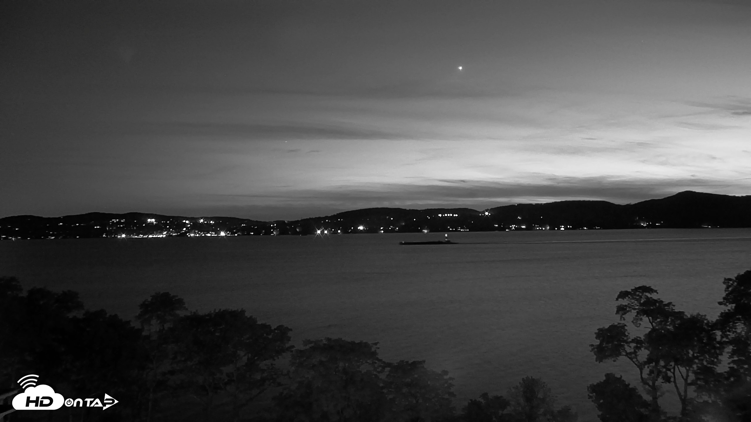 Snapshot of Hudson River Live Webcam taken Jul 20, 2026, 9:13pm EDT