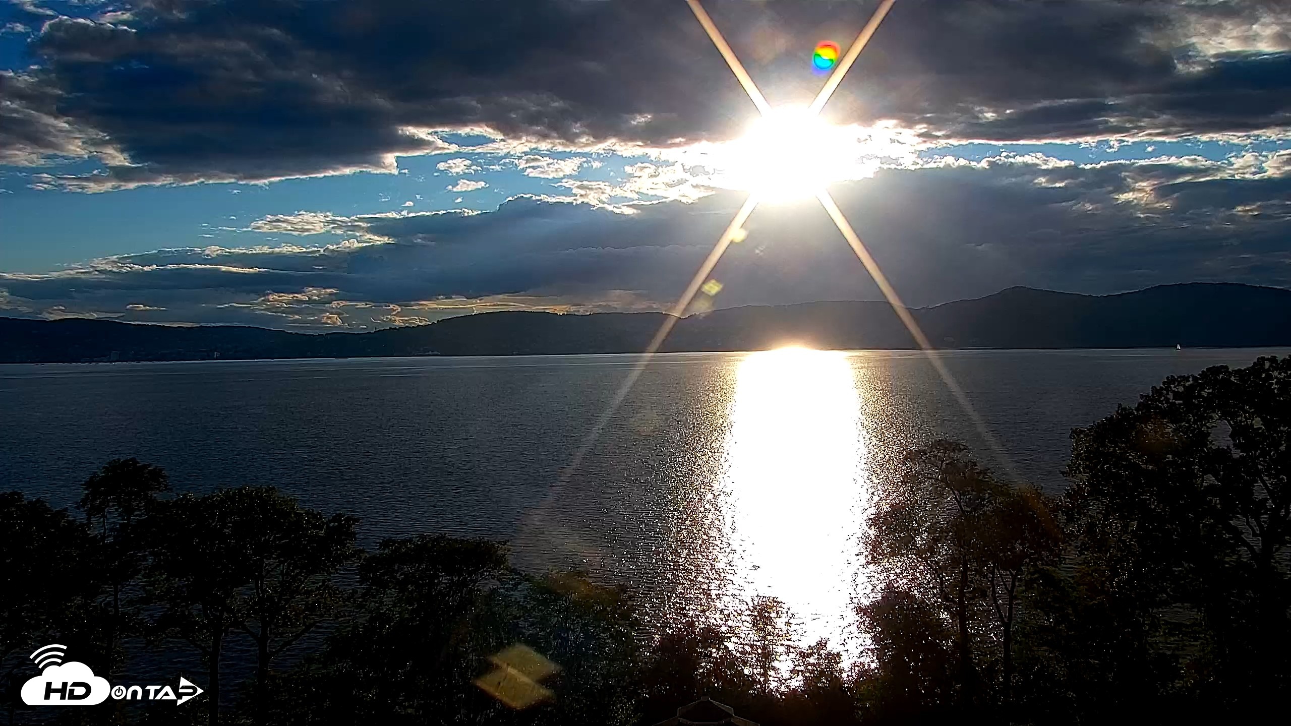 Snapshot of Hudson River Live Webcam taken Aug 25, 2026, 6:43pm EDT