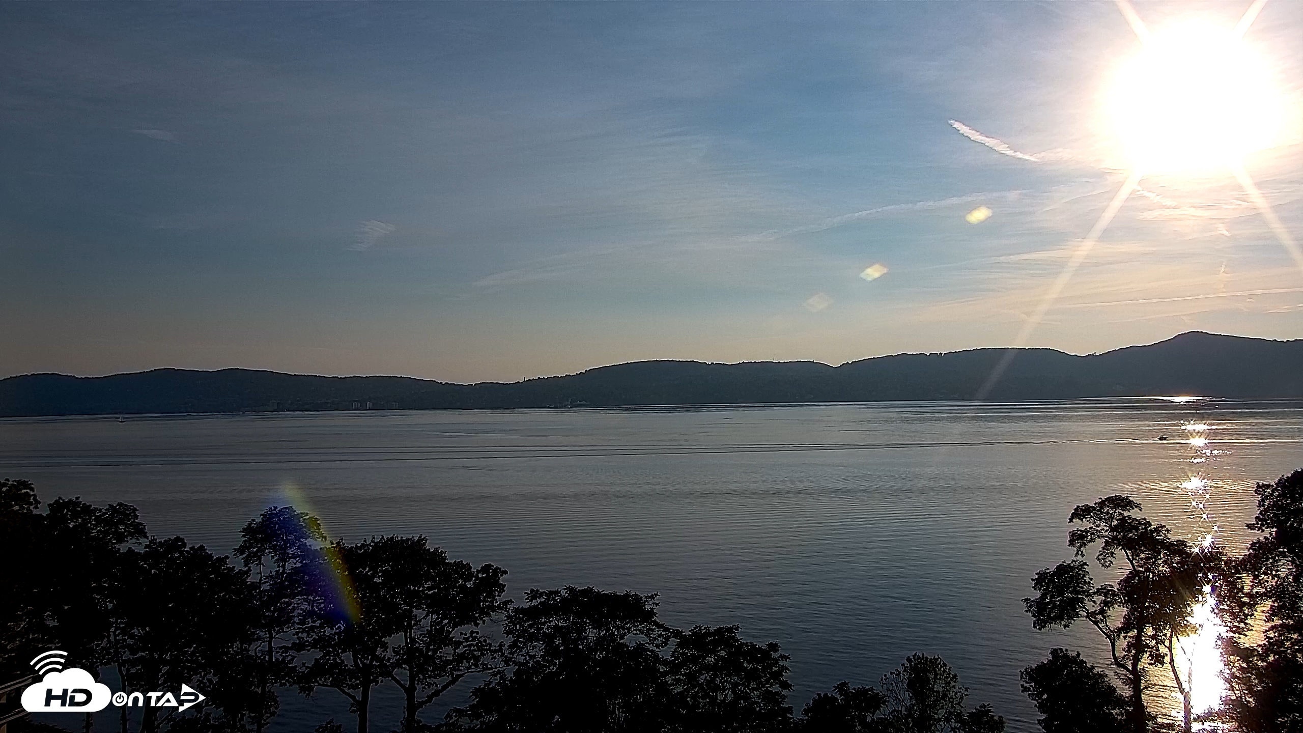 Snapshot of Hudson River Live Webcam taken Jul 17, 2026, 7:07pm EDT