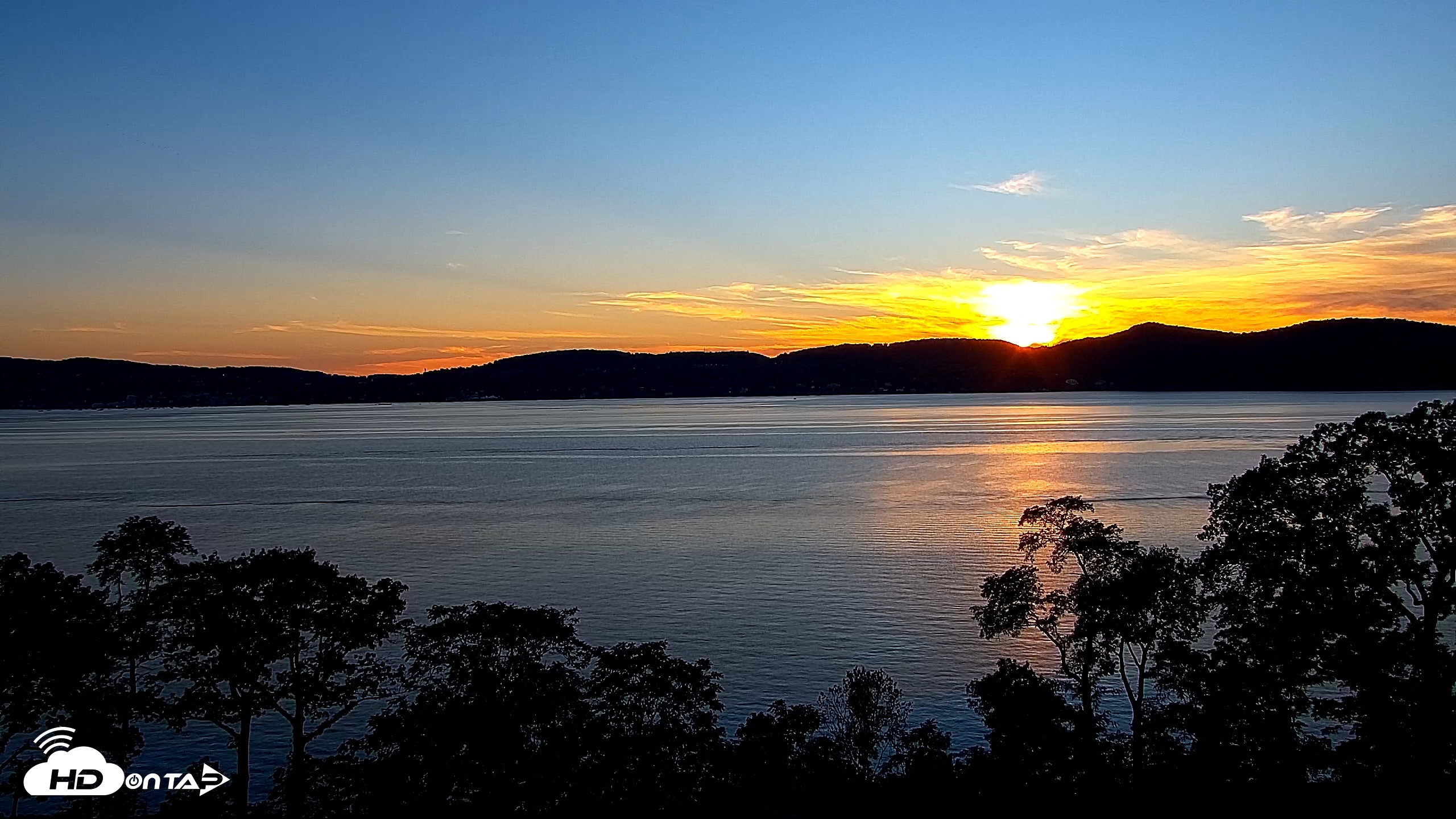 Snapshot of Hudson River Live Webcam taken Aug 29, 2026, 7:26pm EDT