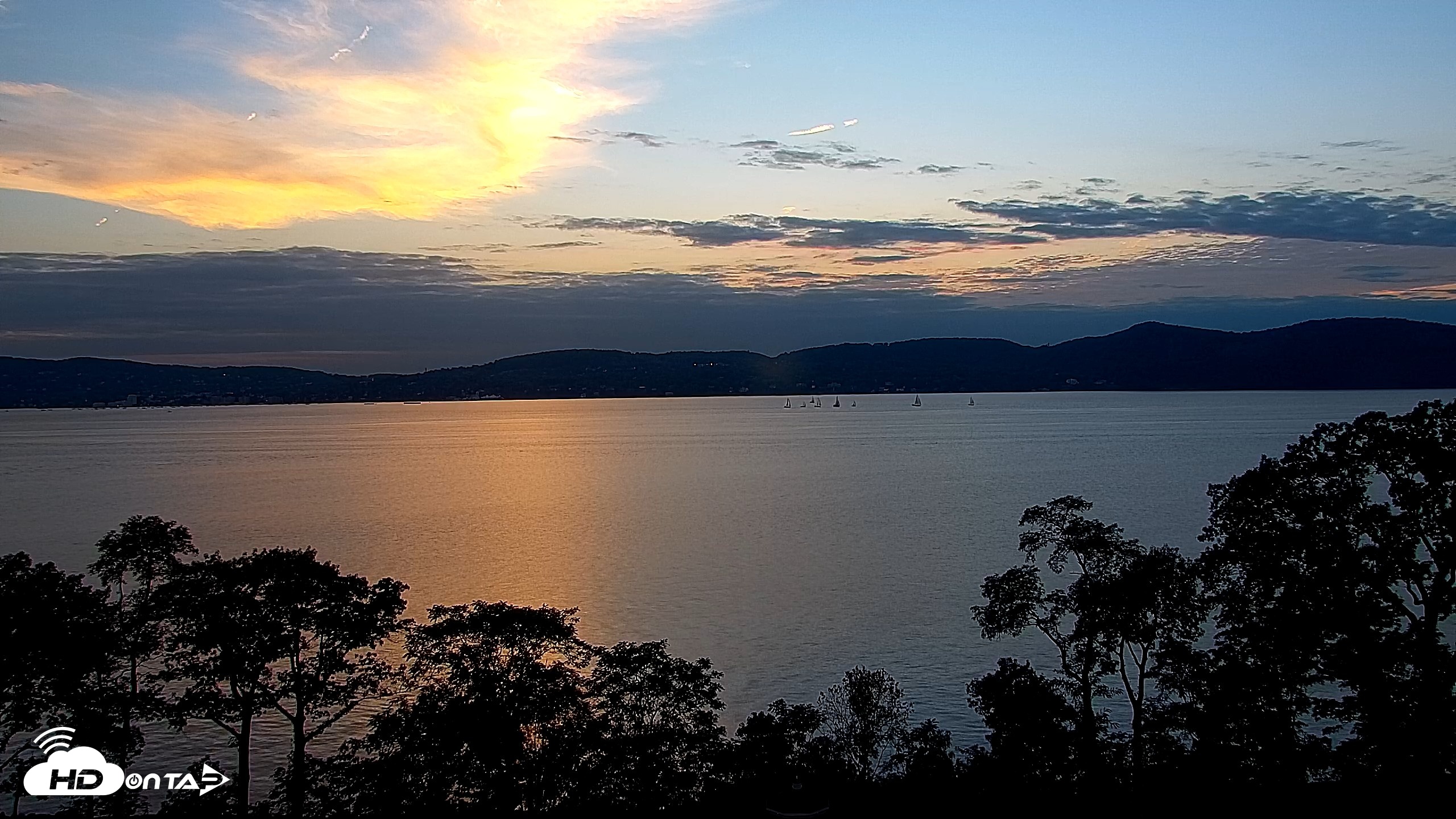 Snapshot of Hudson River Live Webcam taken Sep 16, 2026, 7:00pm EDT