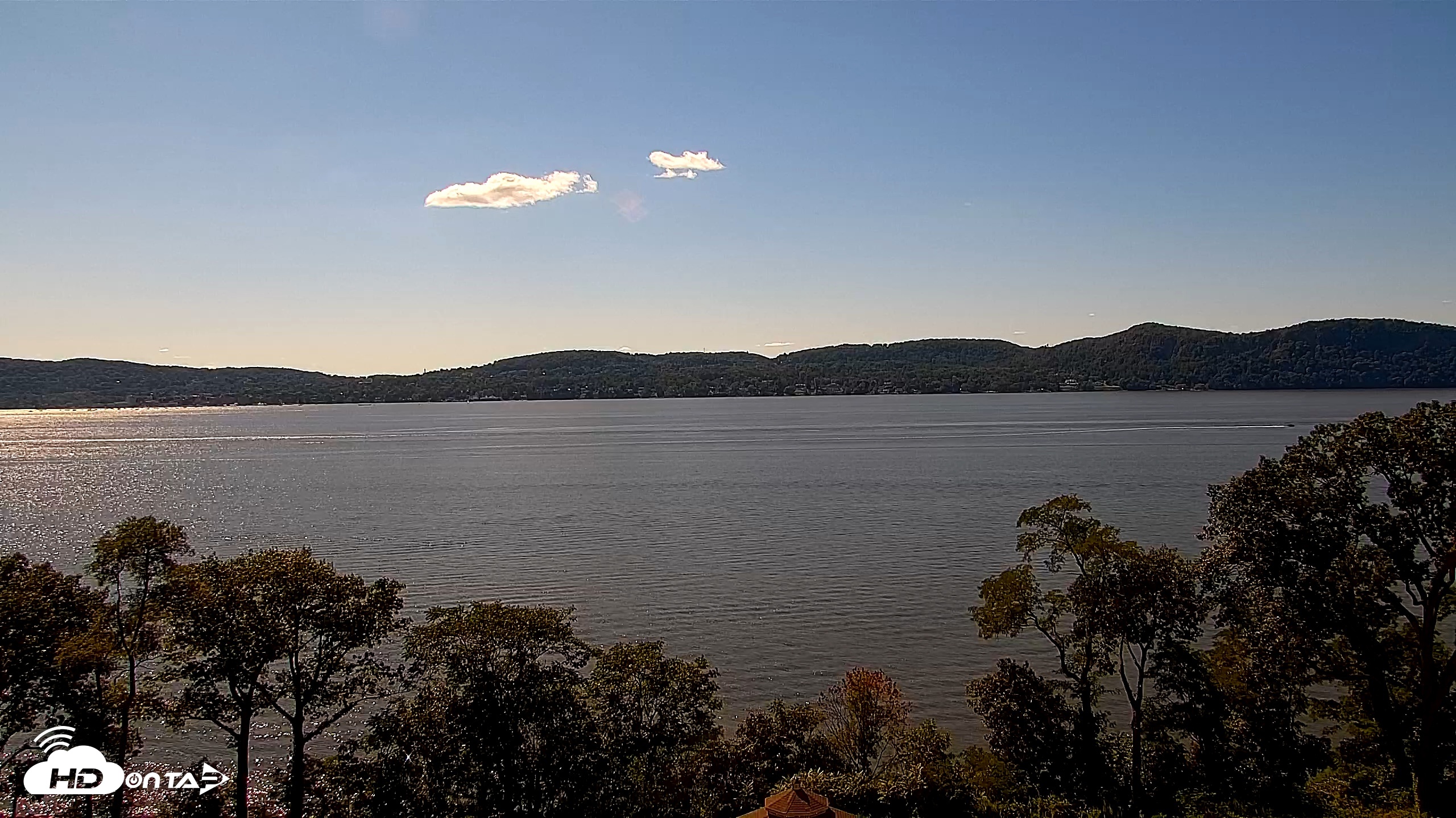 Snapshot of Hudson River Live Webcam taken Aug 29, 2026, 3:34pm EDT