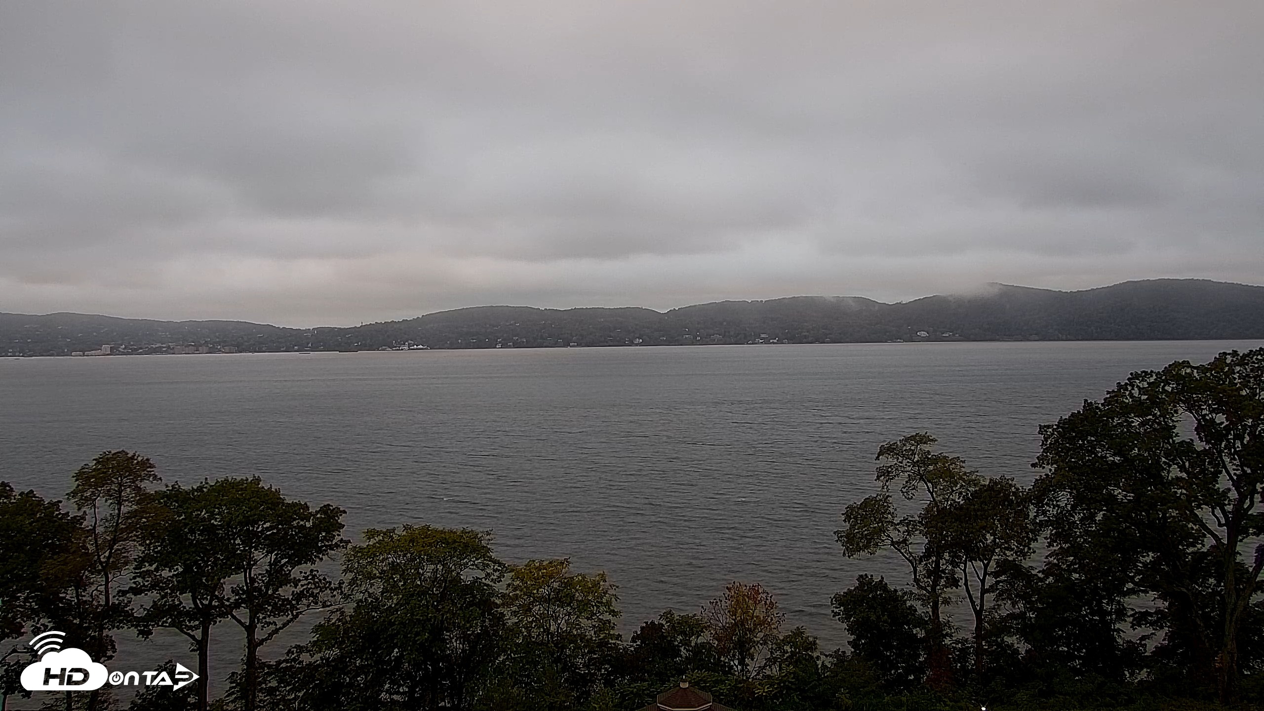 Snapshot of Hudson River Live Webcam taken Oct 12, 2026, 7:38am EDT
